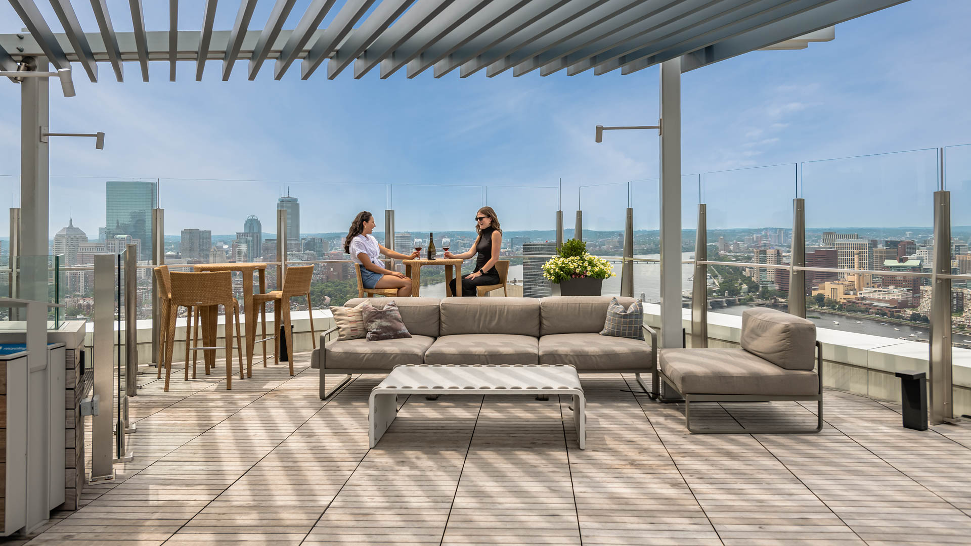 Roof deck at Alcott Apartments (4 of 5)