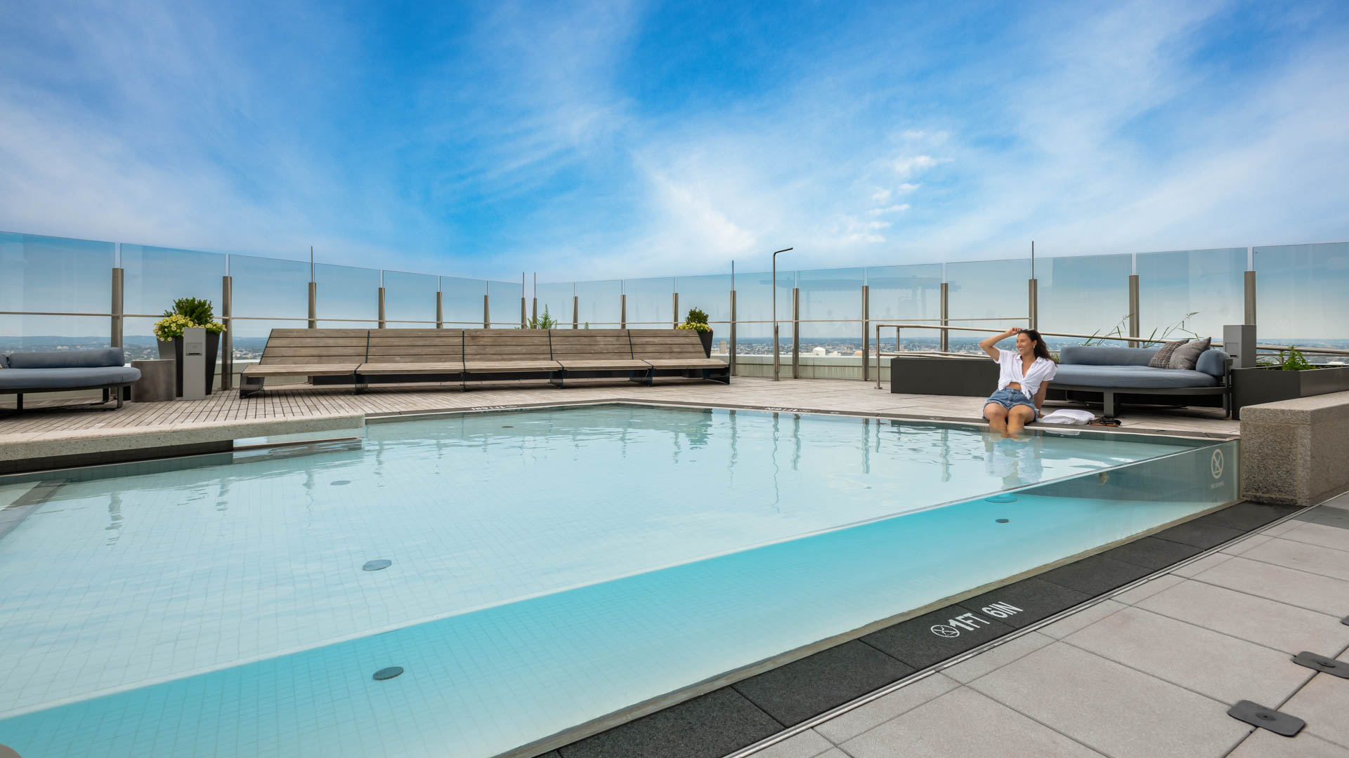 Roof deck at Alcott Apartments (1 of 5)