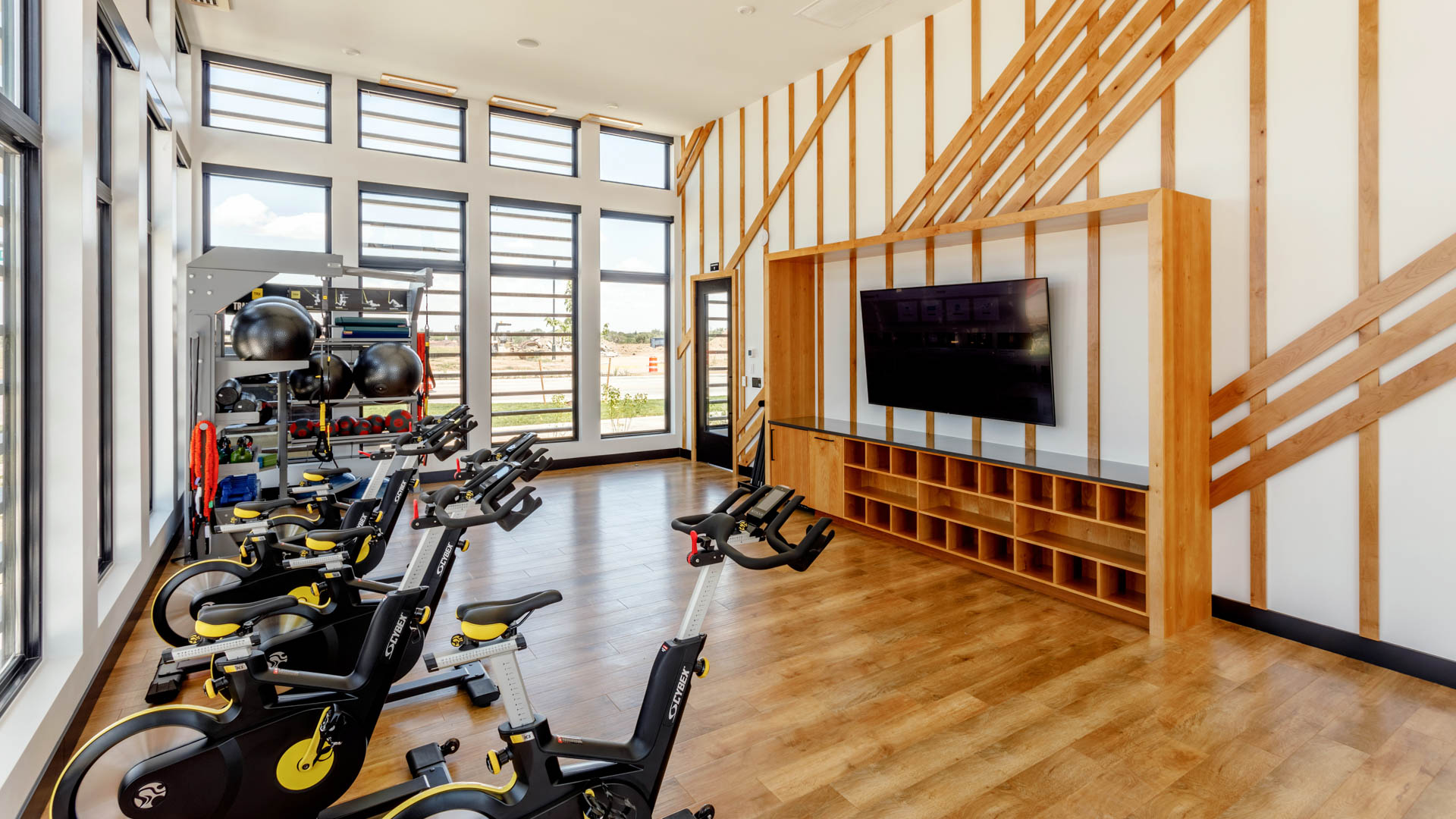 Gym at Circa Fitzsimons Apartments (1 of 4)