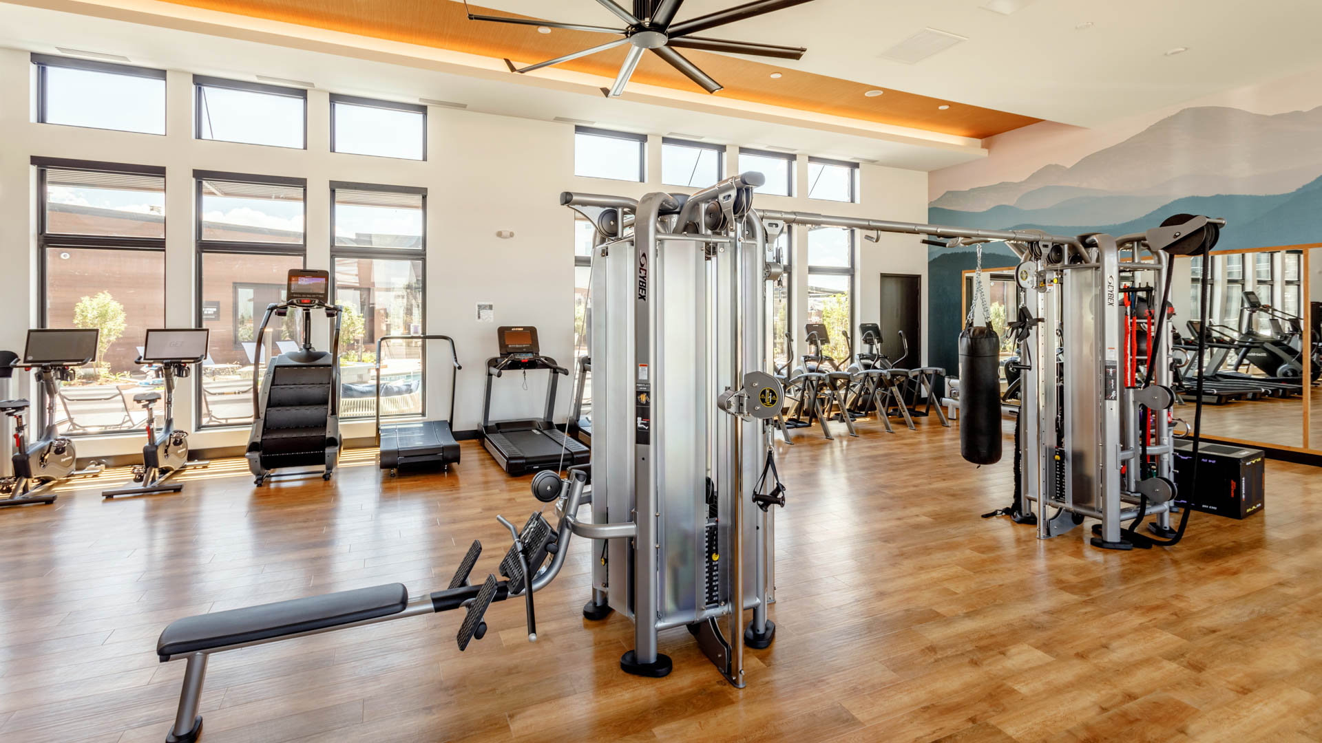 Gym at Circa Fitzsimons Apartments (4 of 4)