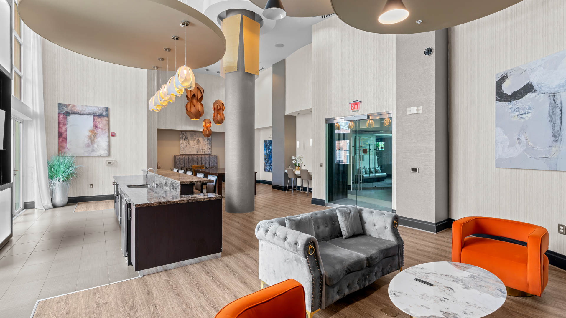 Lounge at Radiant Fairfax Ridge Apartments (2 of 2)