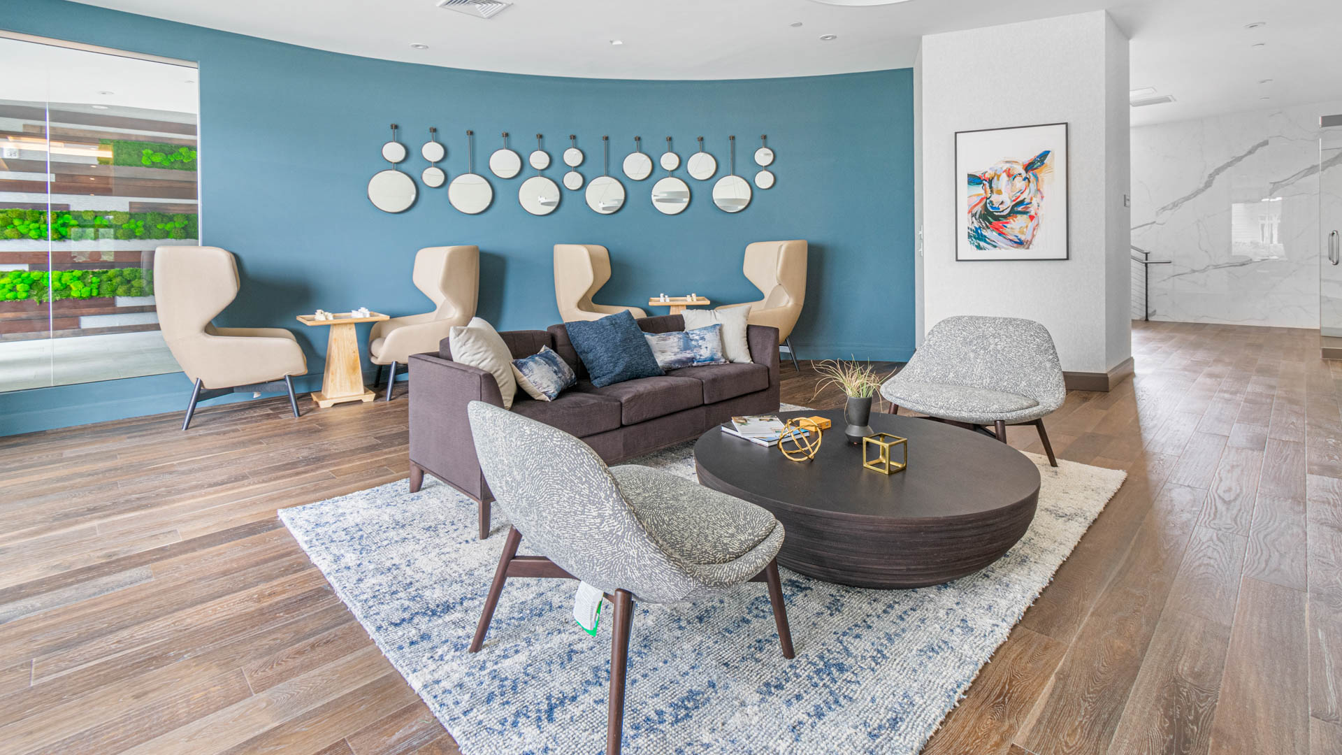 Lounge at The Reserve at Burlington Apartments (3 of 5)