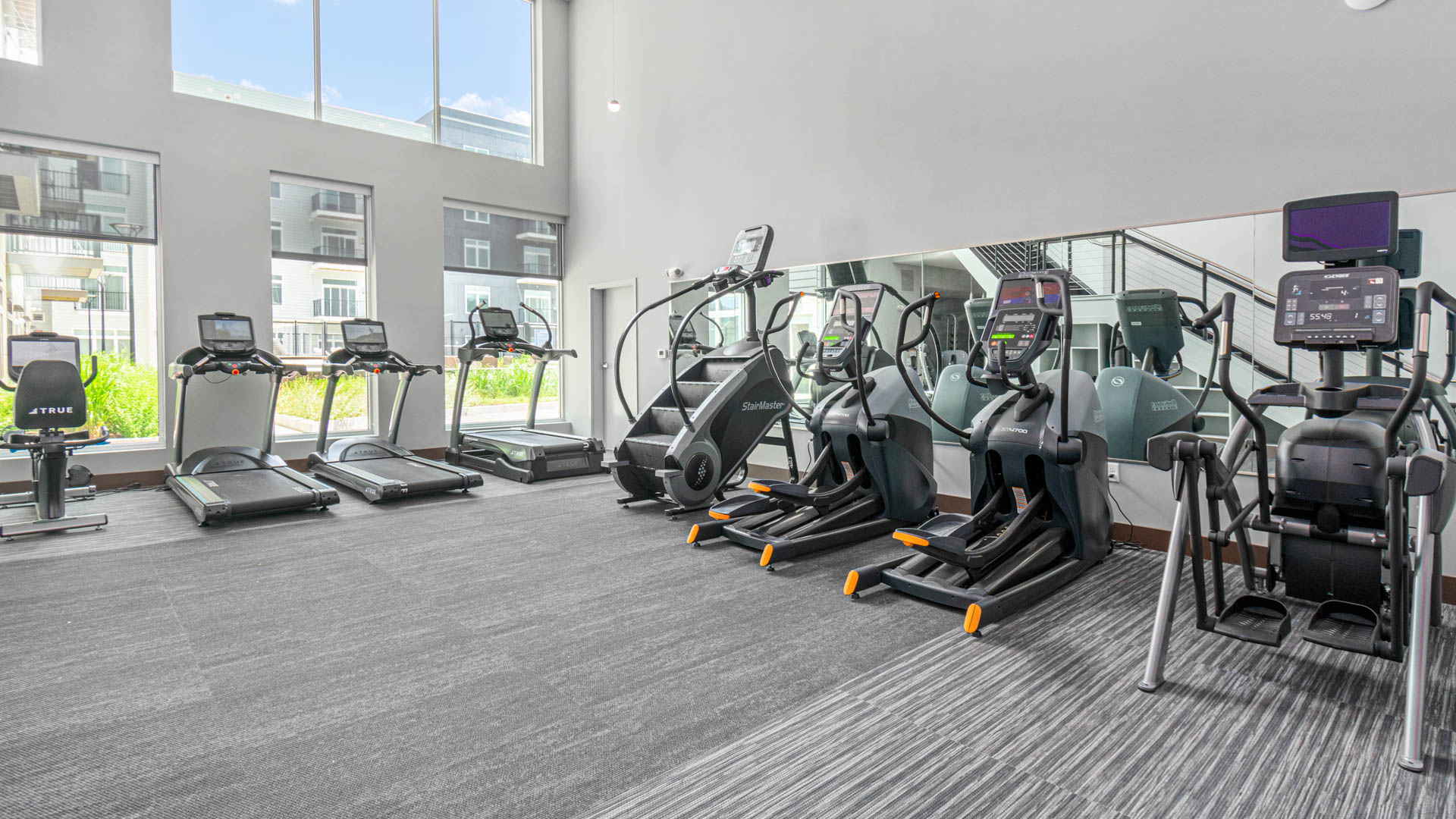 Gym at The Reserve at Burlington Apartments (2 of 3)