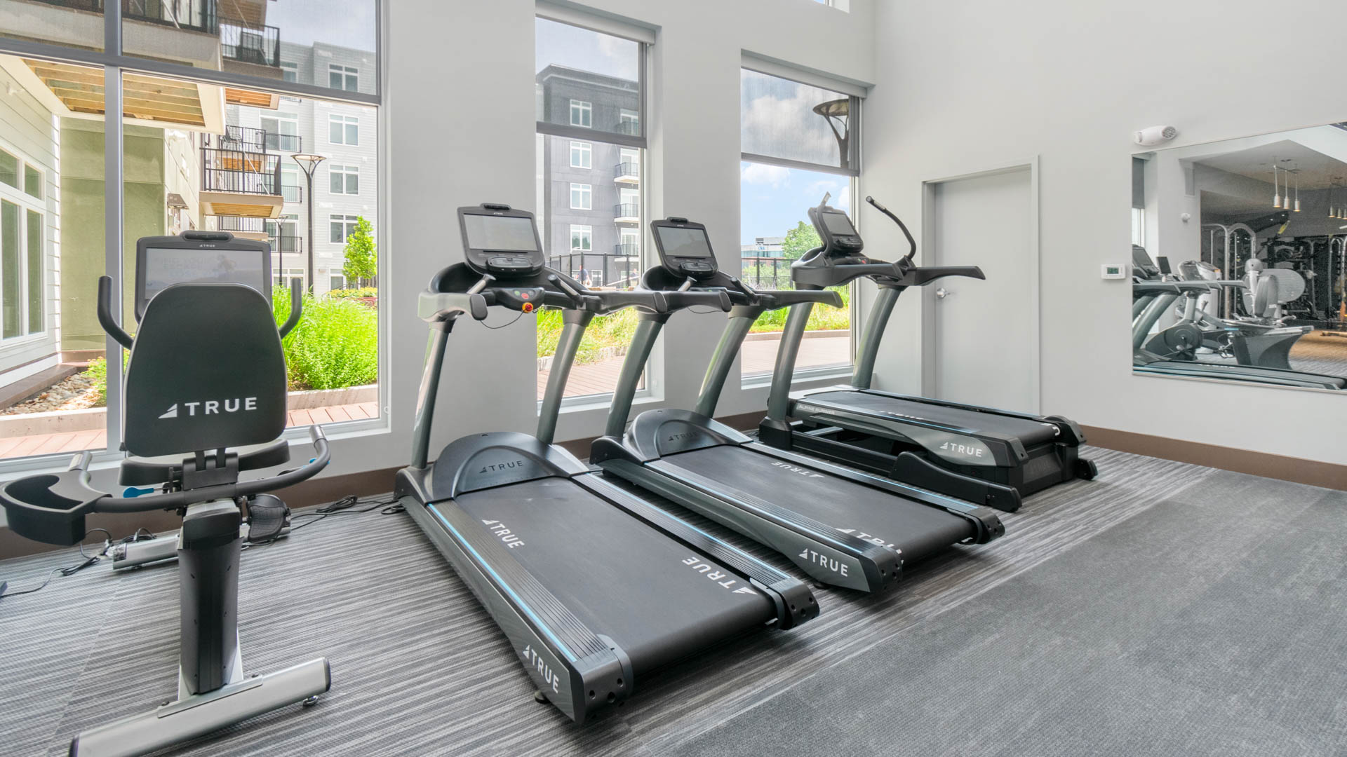 Gym at The Reserve at Burlington Apartments (1 of 3)