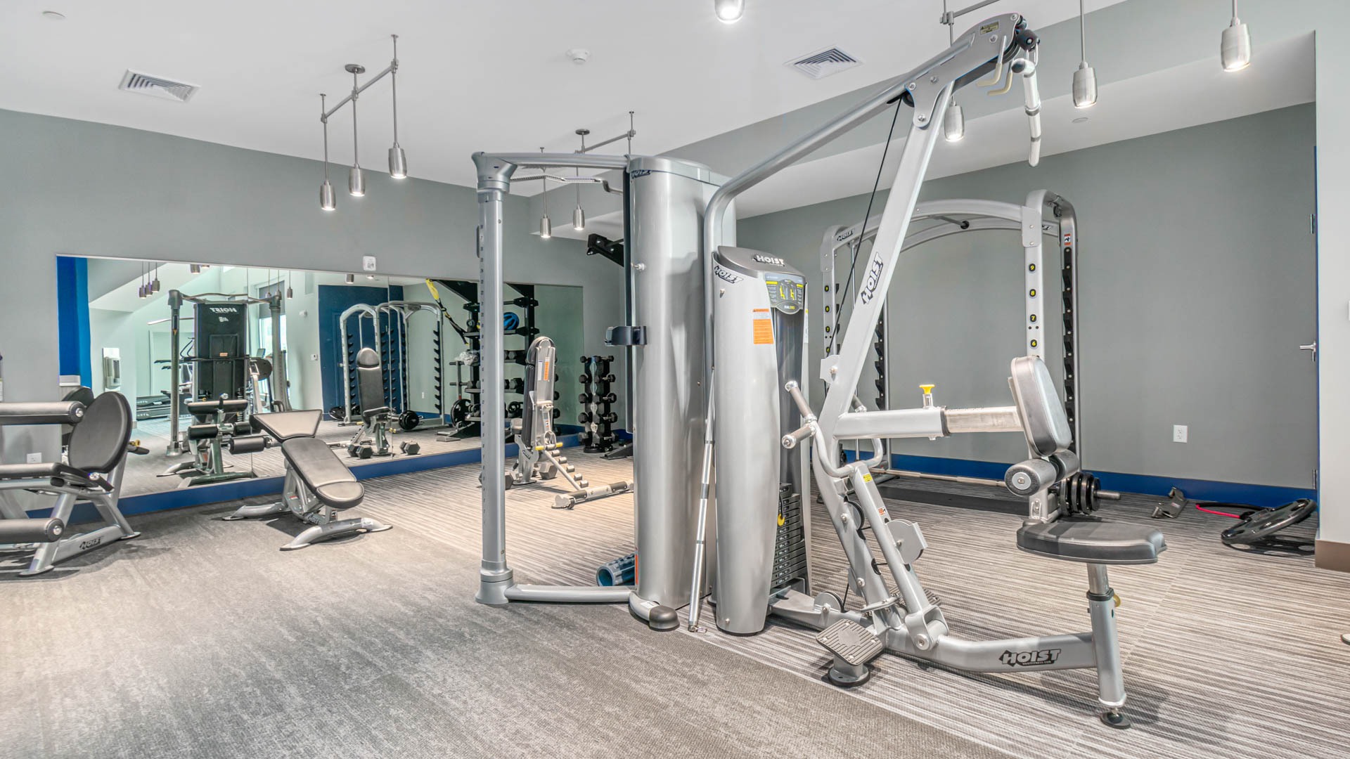 Gym at The Reserve at Burlington Apartments (3 of 3)