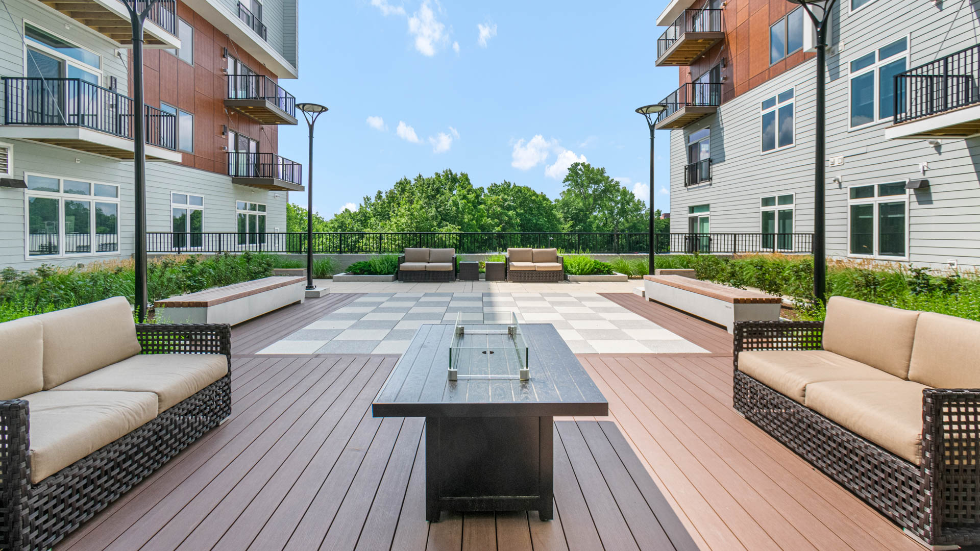 Lounge at The Reserve at Burlington Apartments (5 of 5)
