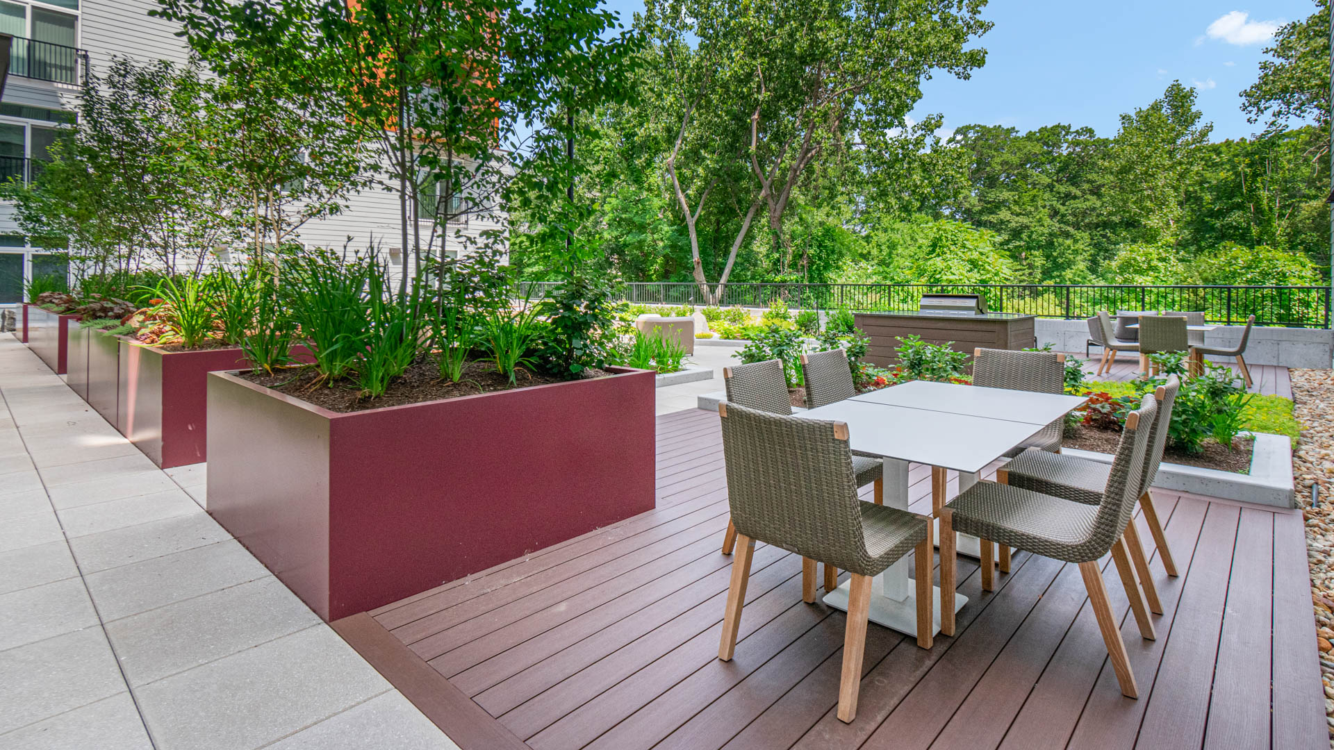 Grill area at The Reserve at Burlington Apartments (2 of 2)