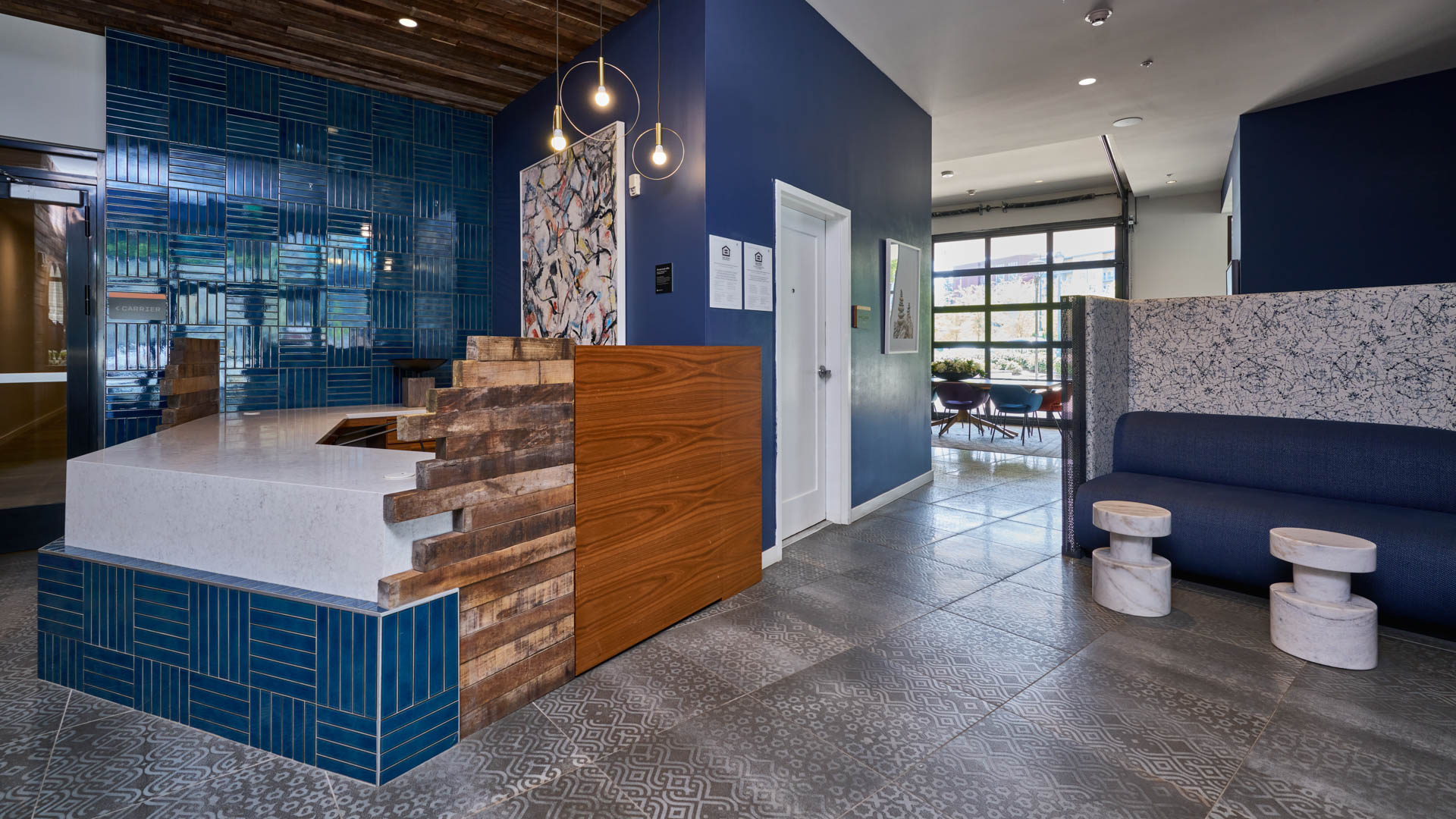 Lobby at Zephyr on the Park Apartments (4 of 4)