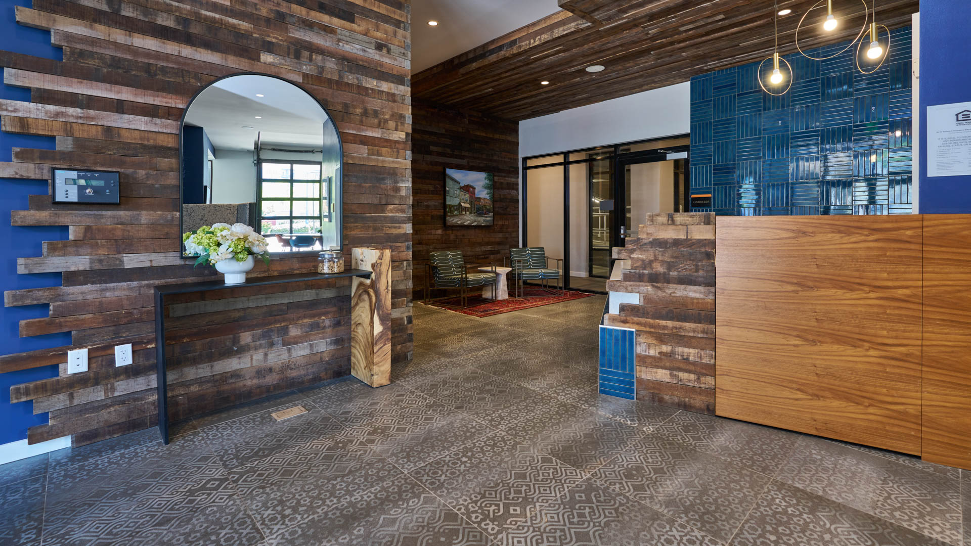 Lobby at Zephyr on the Park Apartments (2 of 4)