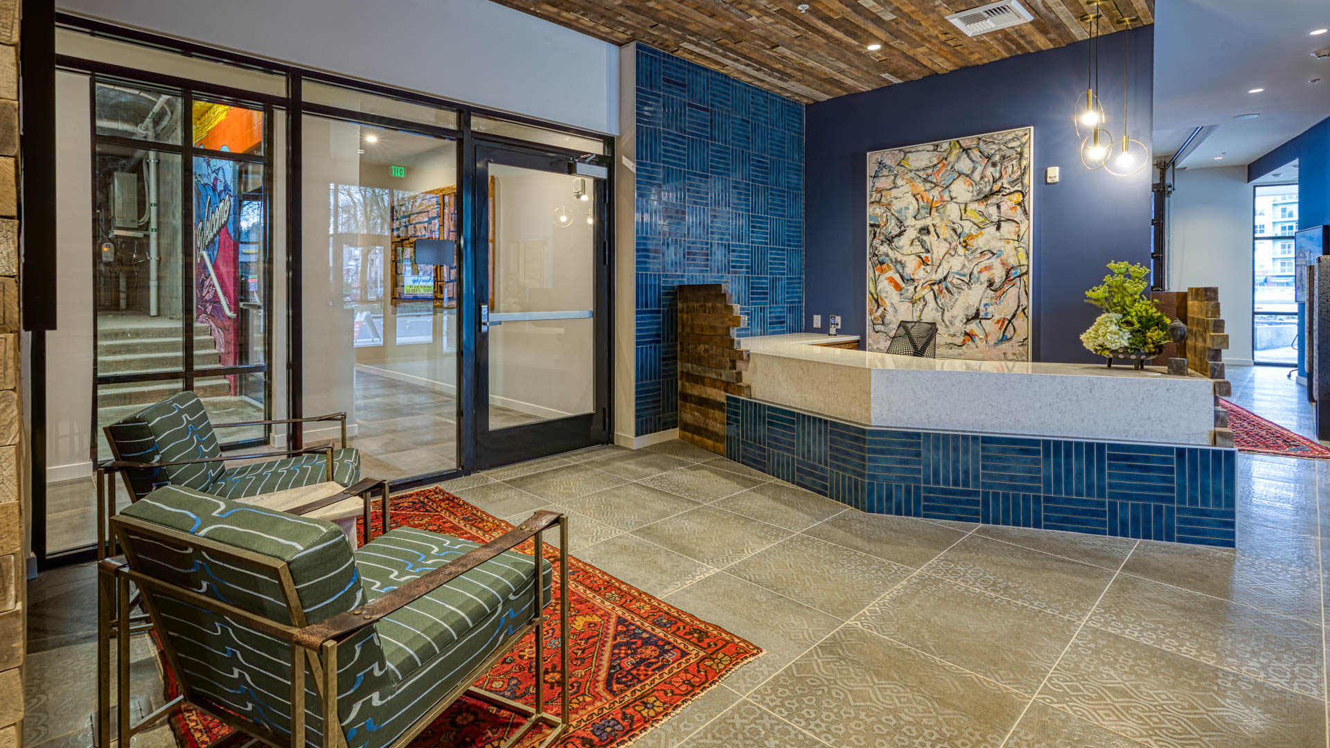Lobby at Zephyr on the Park Apartments (1 of 4)
