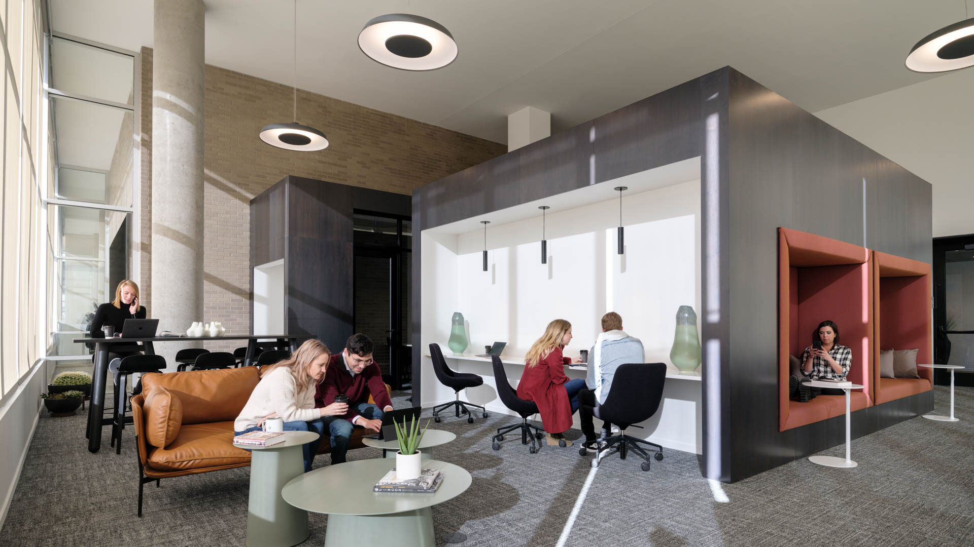 Work space at Milo Apartments