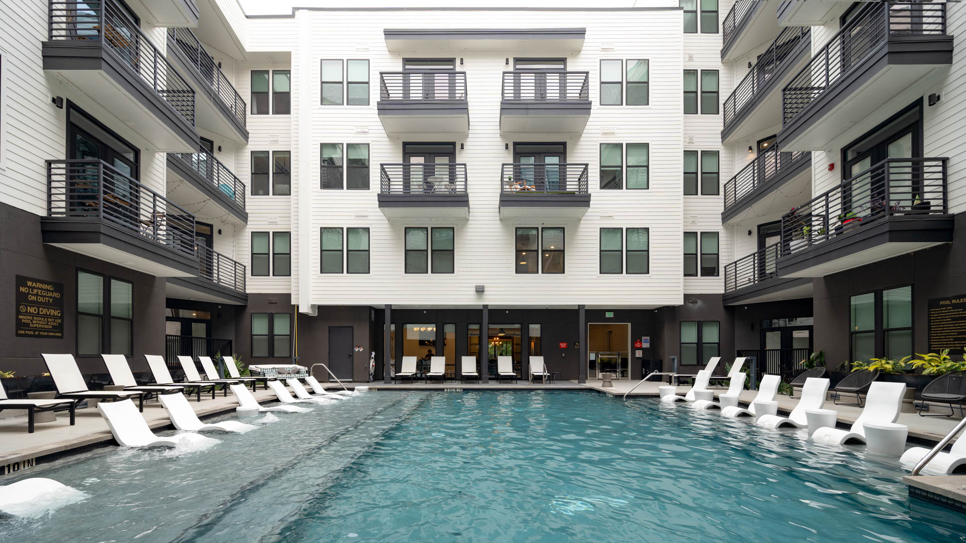 Pool at The Weaver Apartments (2 of 3)