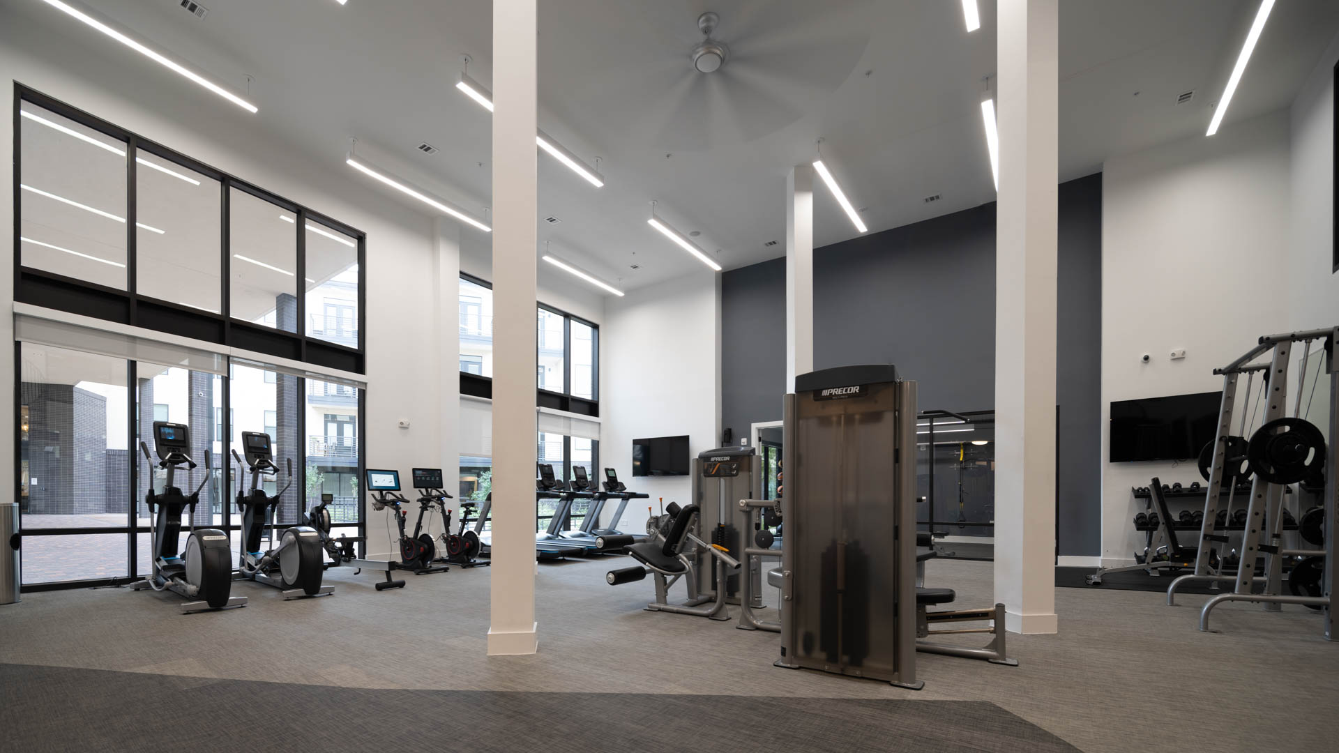 Gym at The Weaver Apartments (1 of 4)