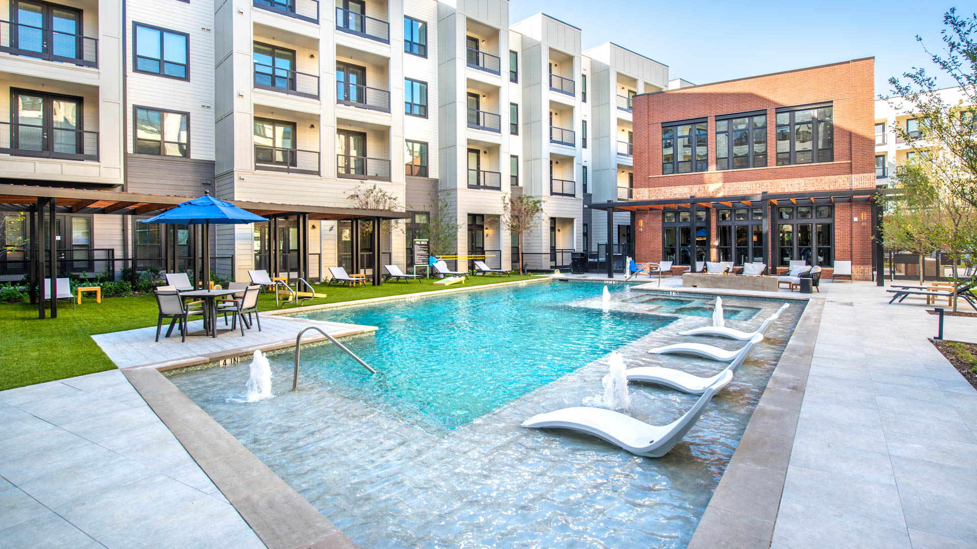 Pool at Kilby Apartments (2 of 4)