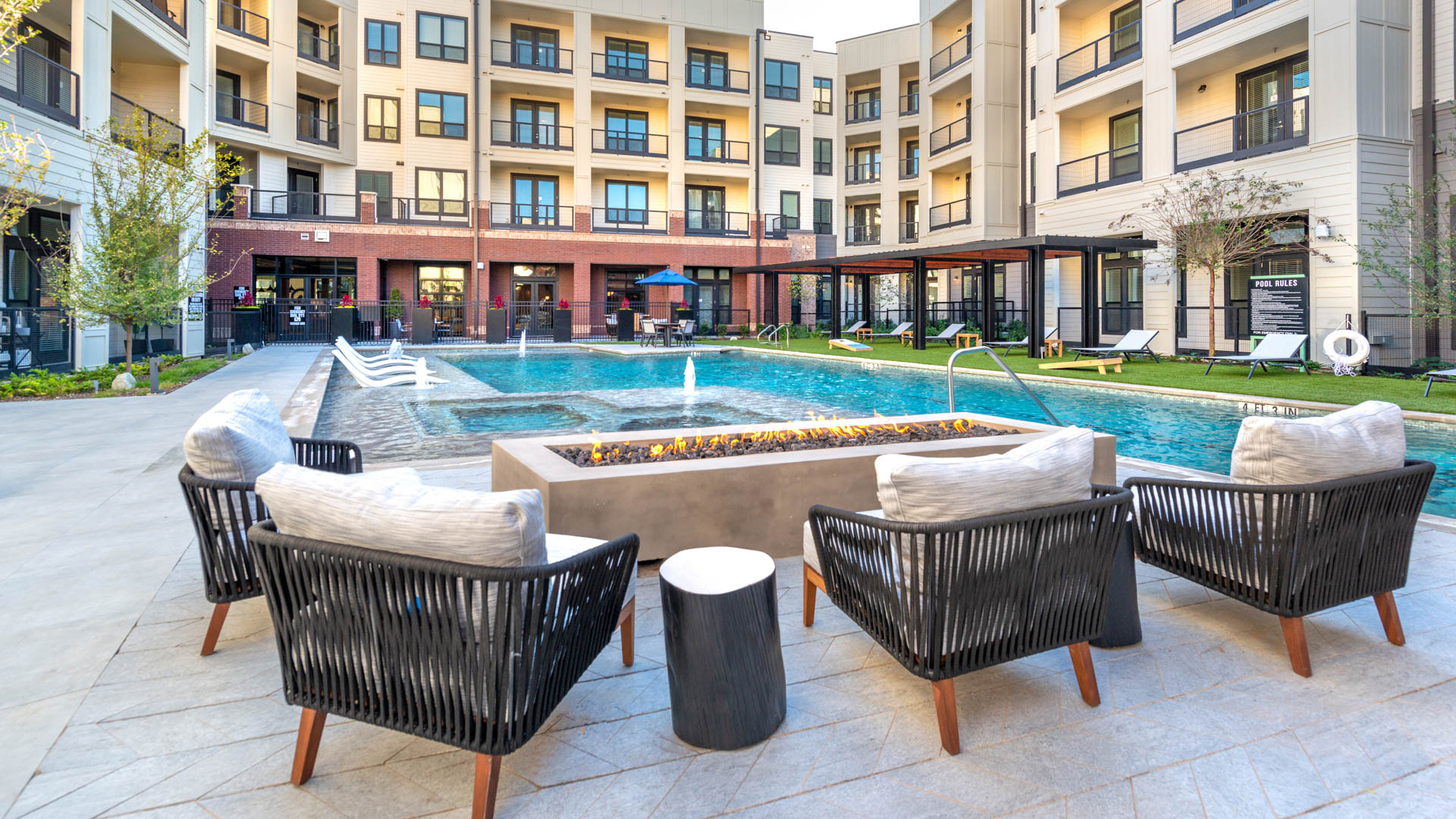 Pool at Kilby Apartments (3 of 4)