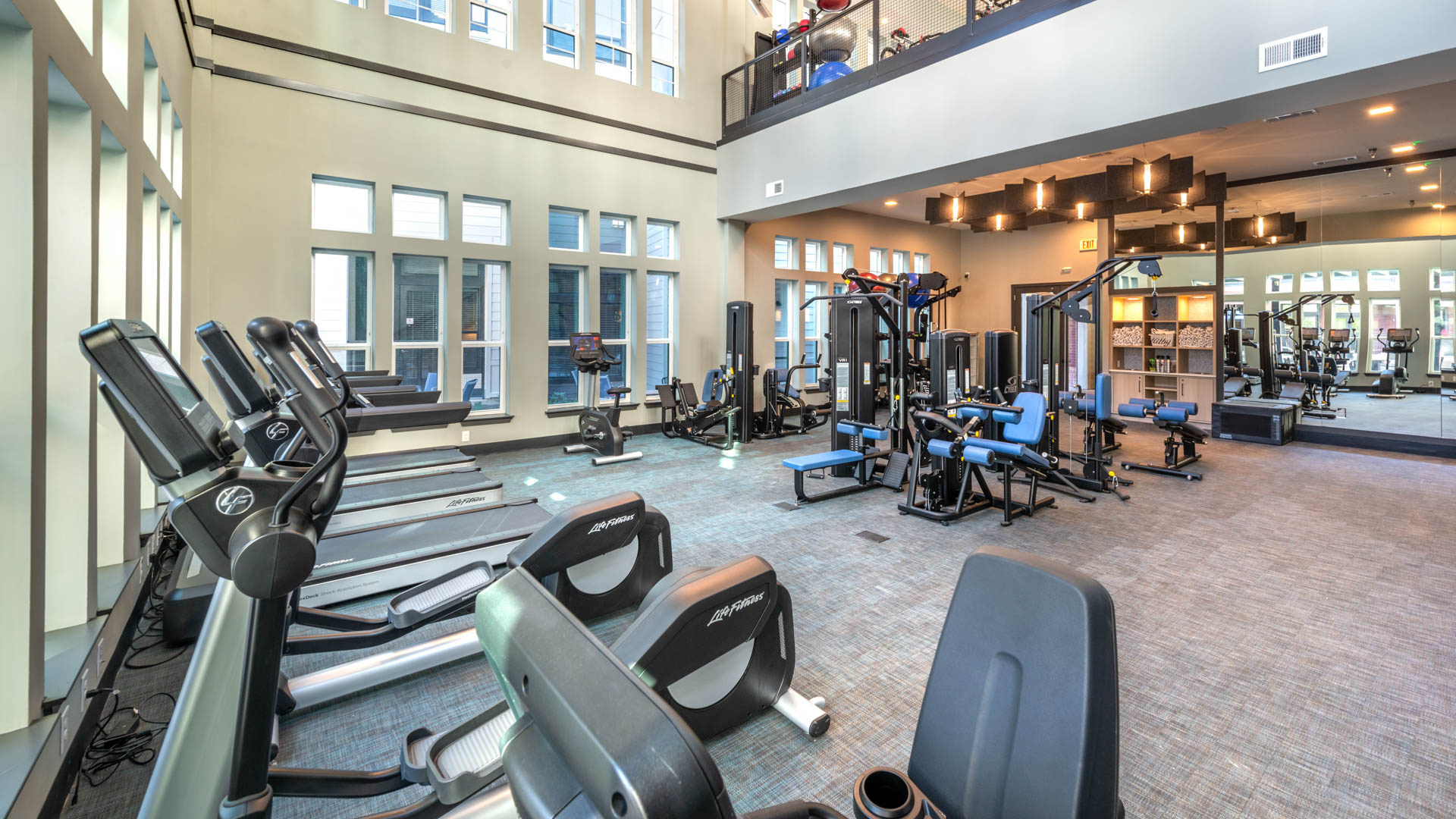 Gym at Kilby Apartments (2 of 3)