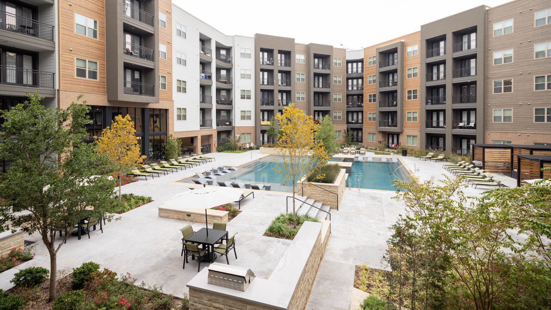 Pool at Olivian at the Realm Apartments