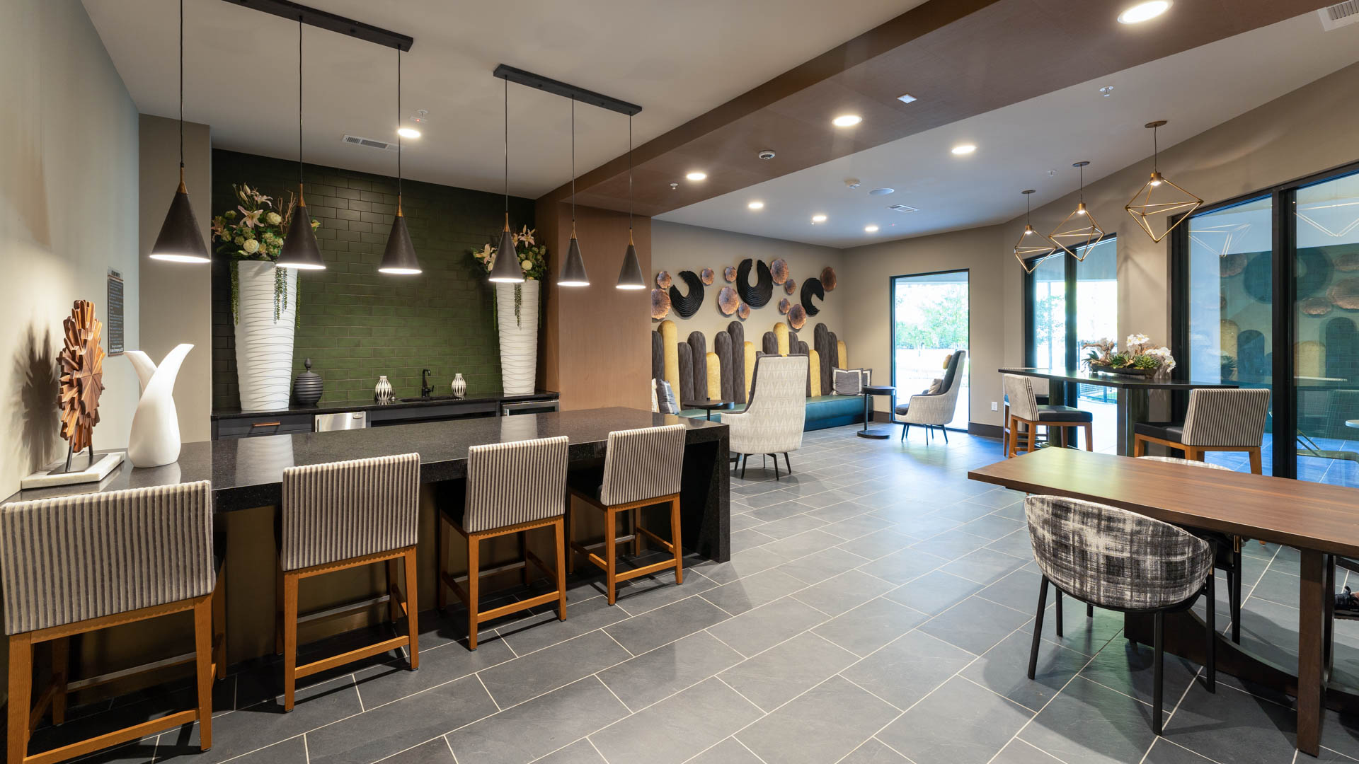 Lounge at Olivian at the Realm Apartments (4 of 7)