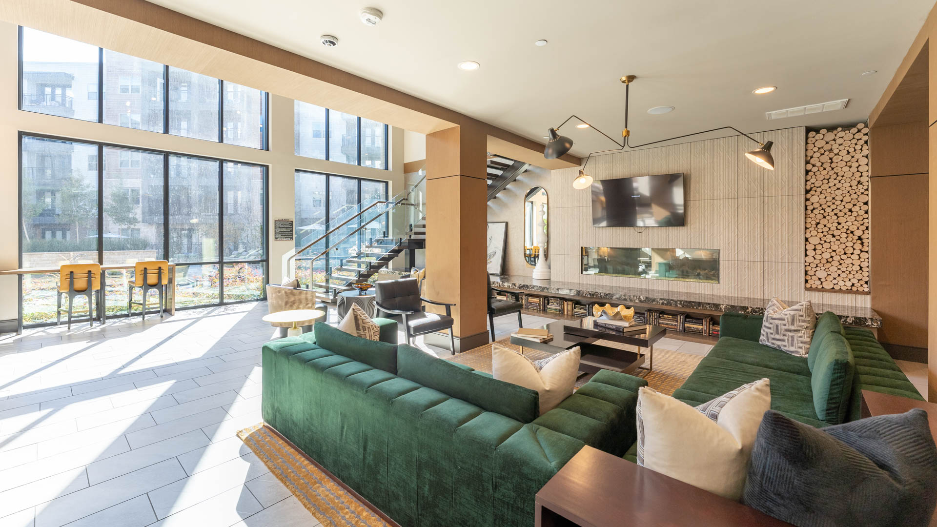 Lounge at Olivian at the Realm Apartments (3 of 7)