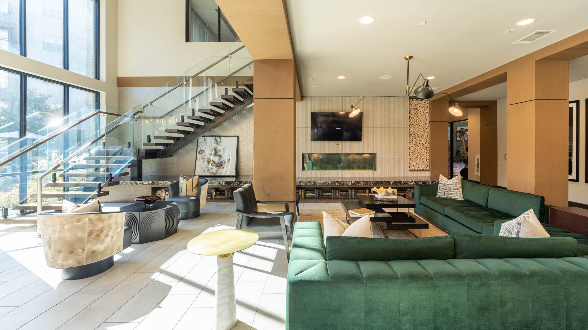 Lounge at Olivian at the Realm Apartments (2 of 7)