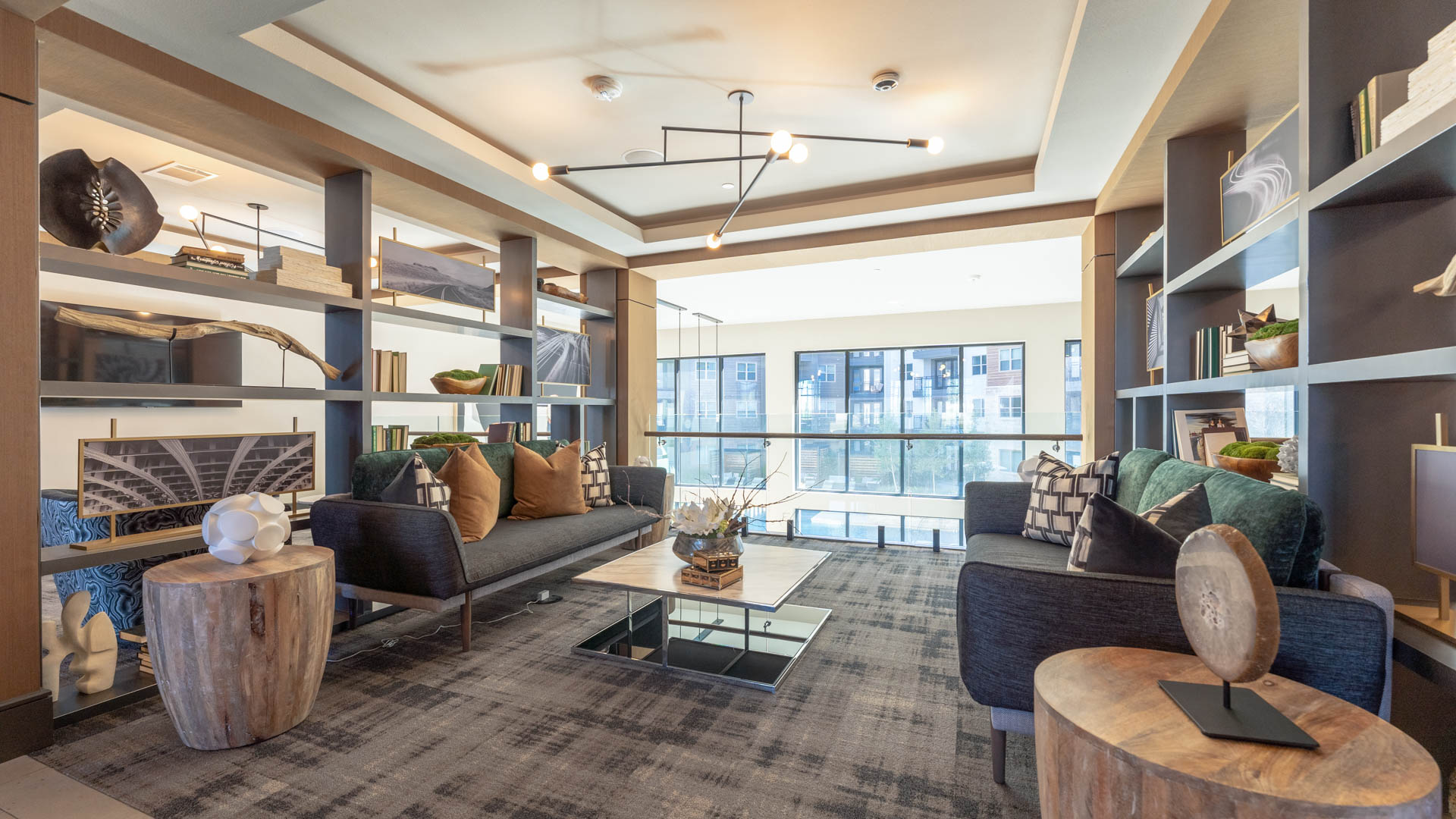 Business center at Olivian at the Realm Apartments (1 of 2)