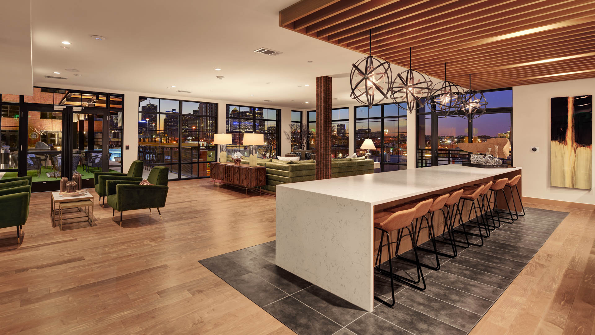 Lounge at Indie Deep Ellum Apartments (4 of 6)