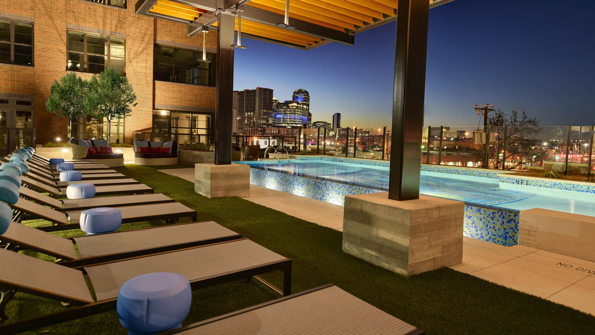 Pool at Indie Deep Ellum Apartments (3 of 3)