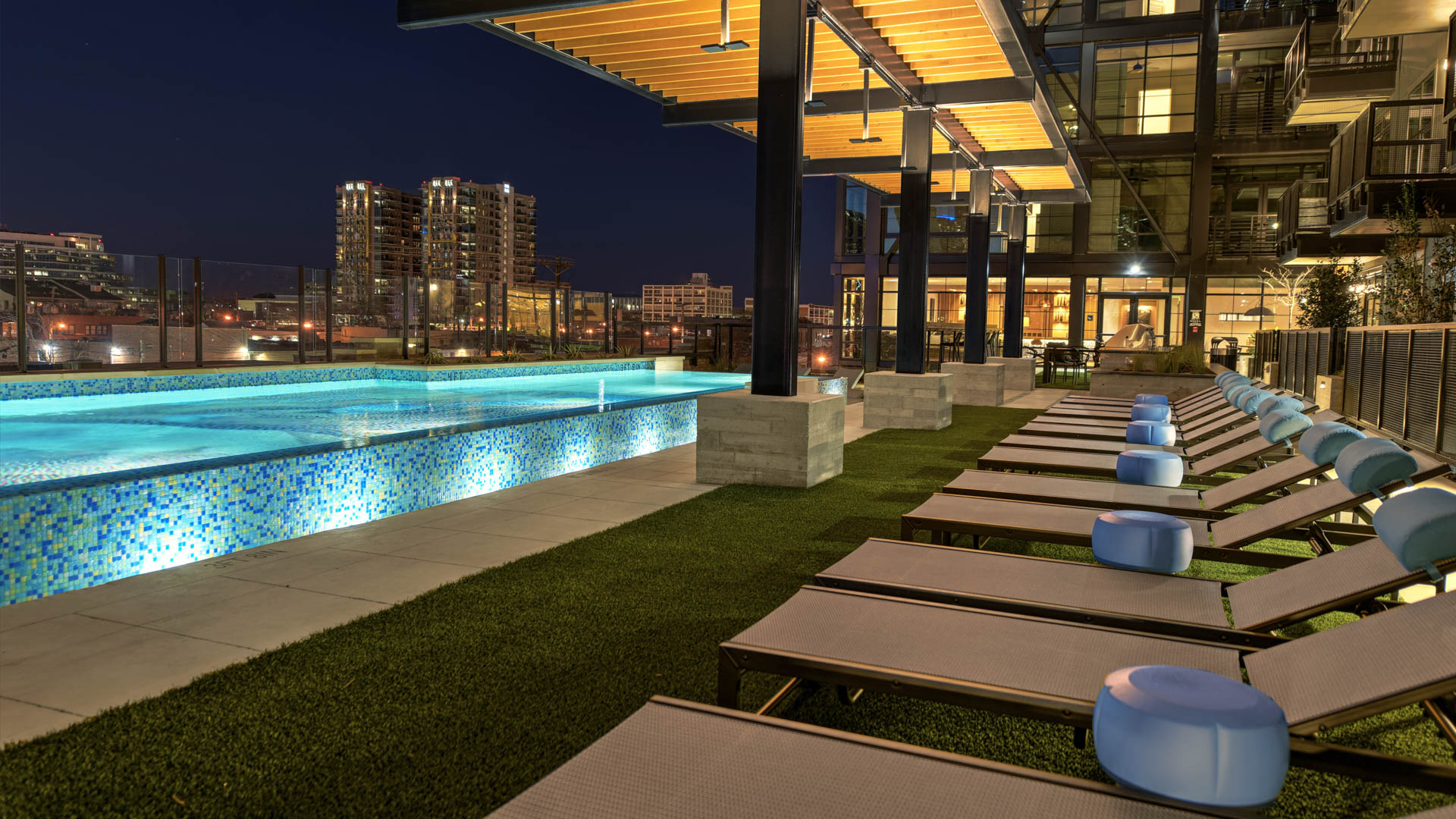 Pool at Indie Deep Ellum Apartments (2 of 3)