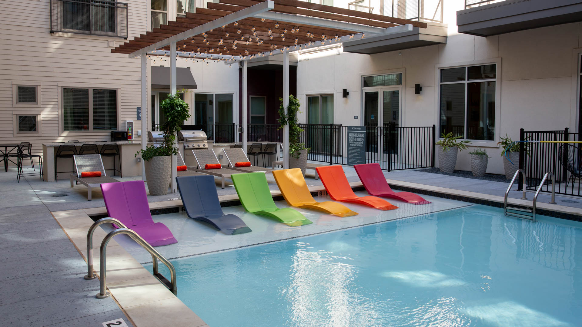 Pool at Flora Apartments (1 of 3)