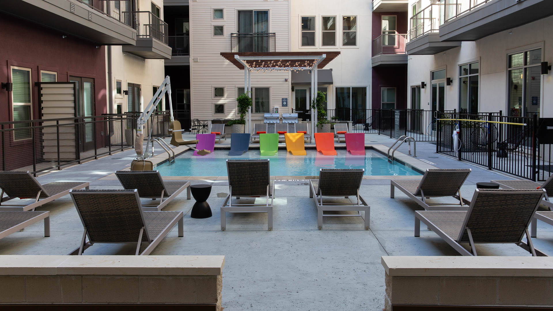 Pool at Flora Apartments (2 of 3)