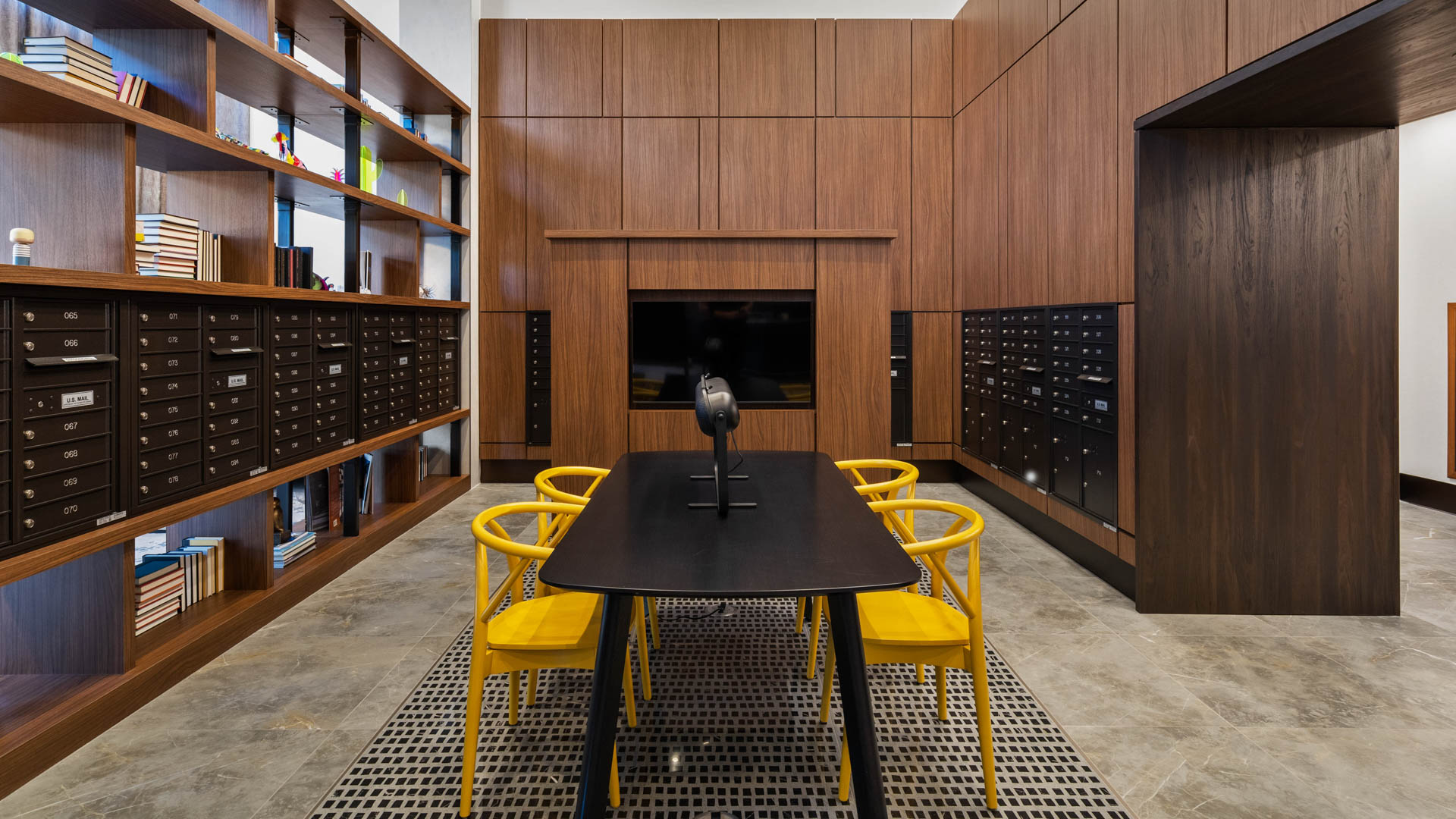 Mailroom at Osprey Apartments