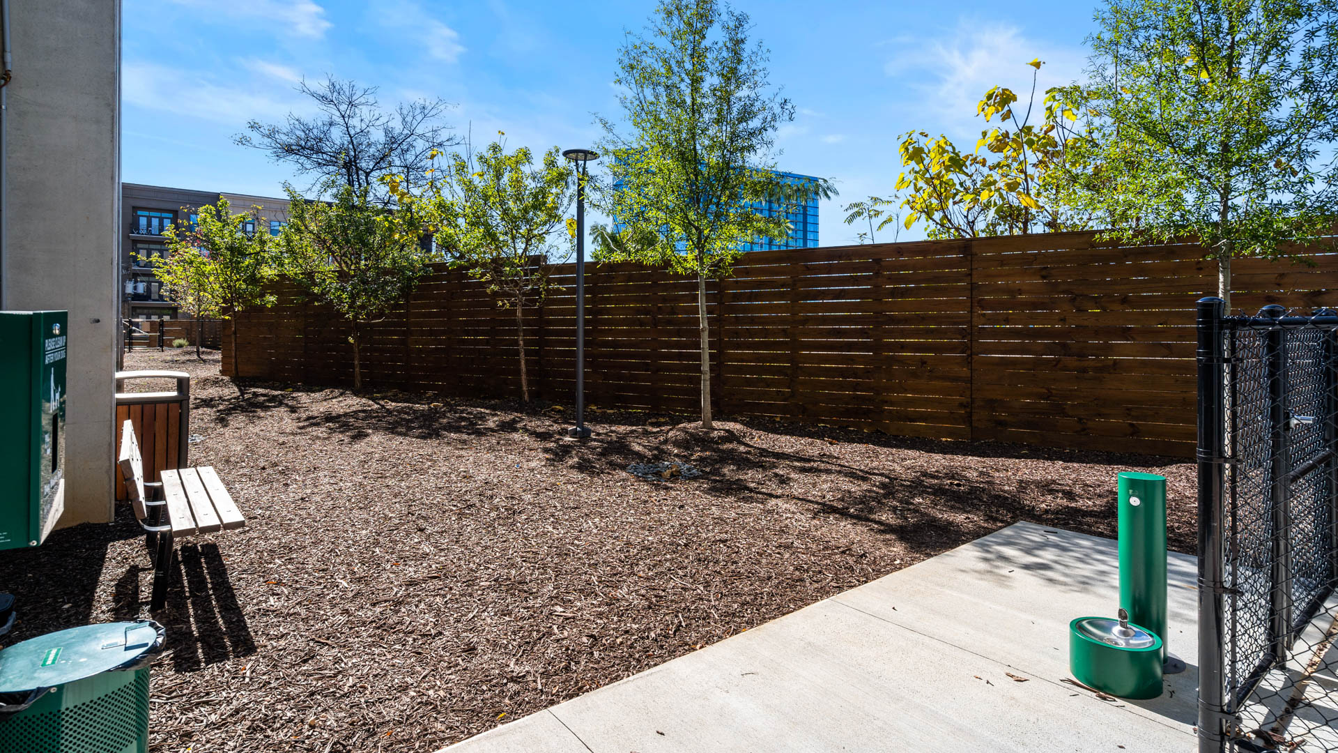 Dog park at Osprey Apartments