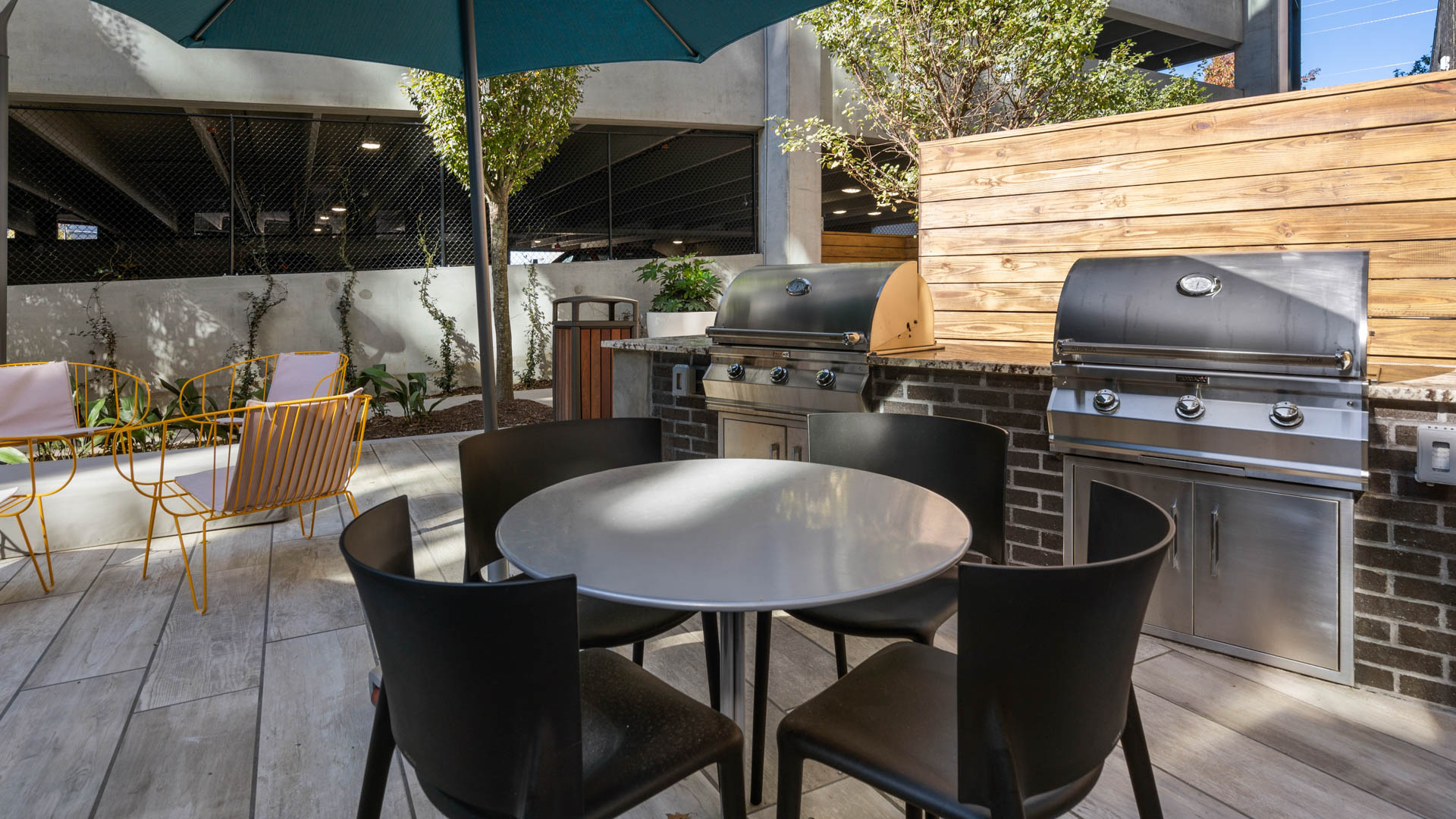 Grill area at Osprey Apartments
