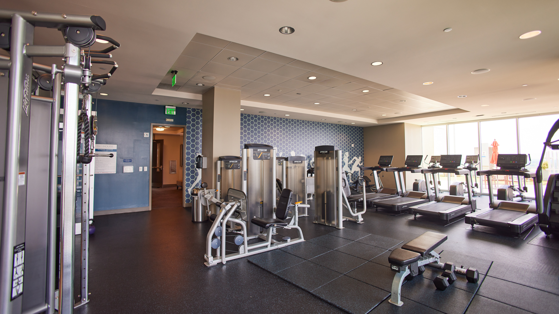 Gym at Skyhouse South Apartments (4 of 5)