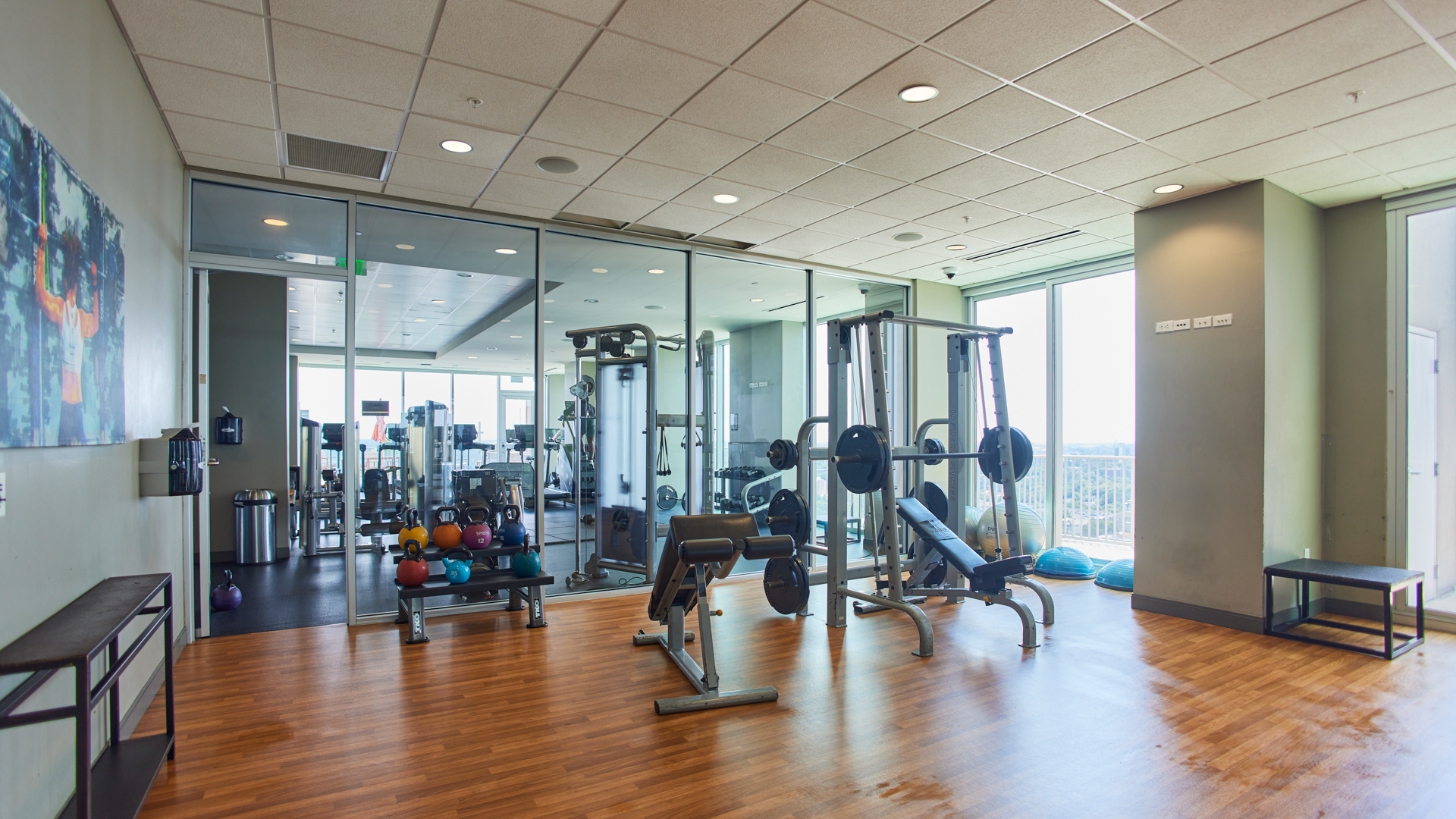 Gym at Skyhouse South Apartments (5 of 5)