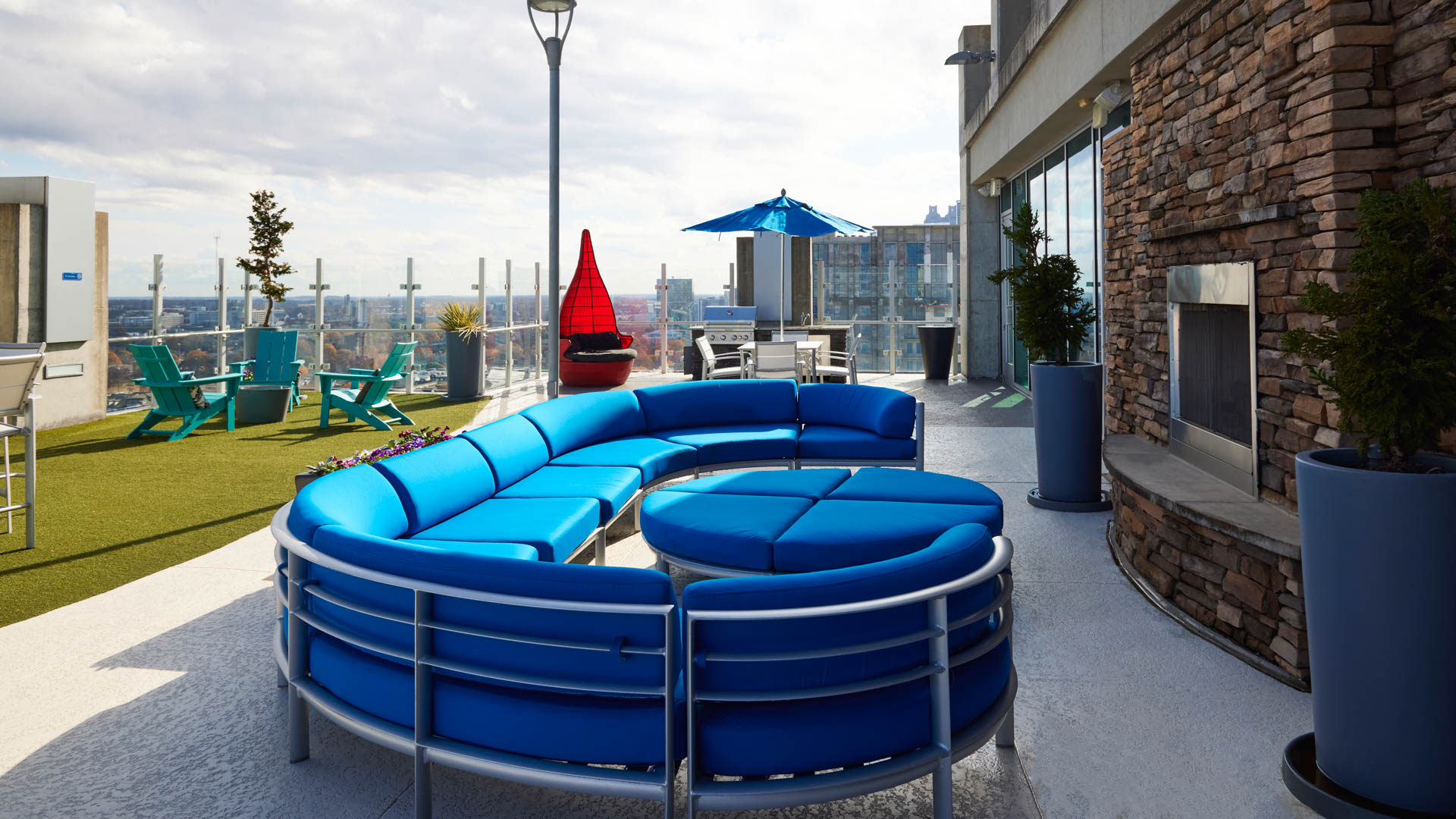 Lounge at Skyhouse South Apartments (8 of 8)