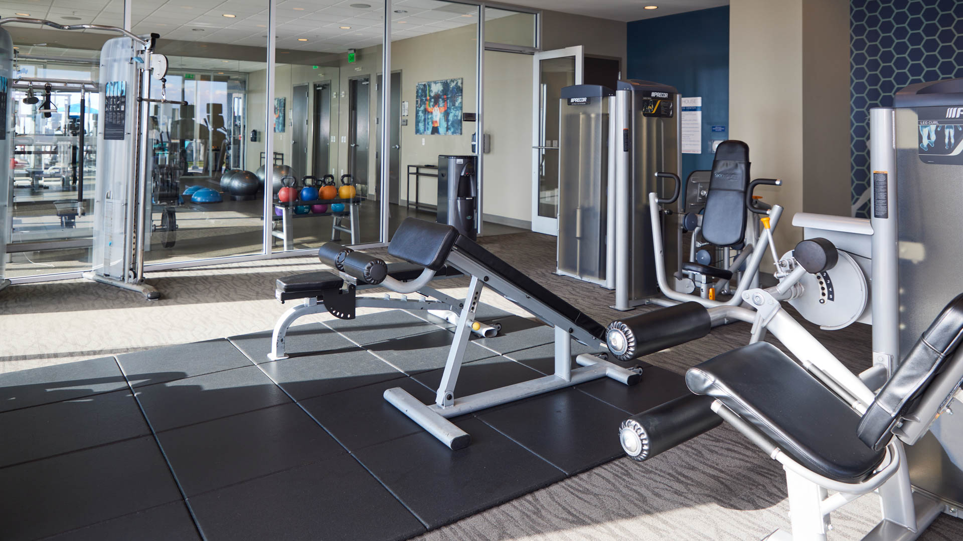 Gym at Skyhouse South Apartments (2 of 5)
