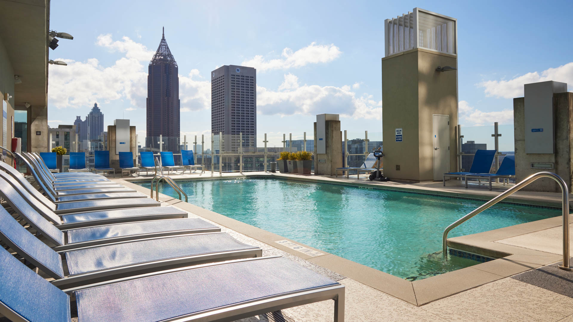 Pool at Skyhouse South Apartments (2 of 4)
