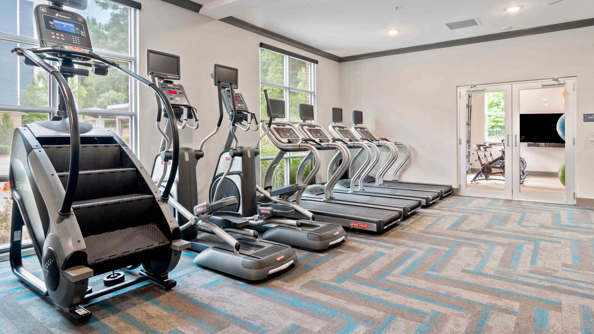 Gym at Juniper Sandy Springs Apartments (2 of 3)