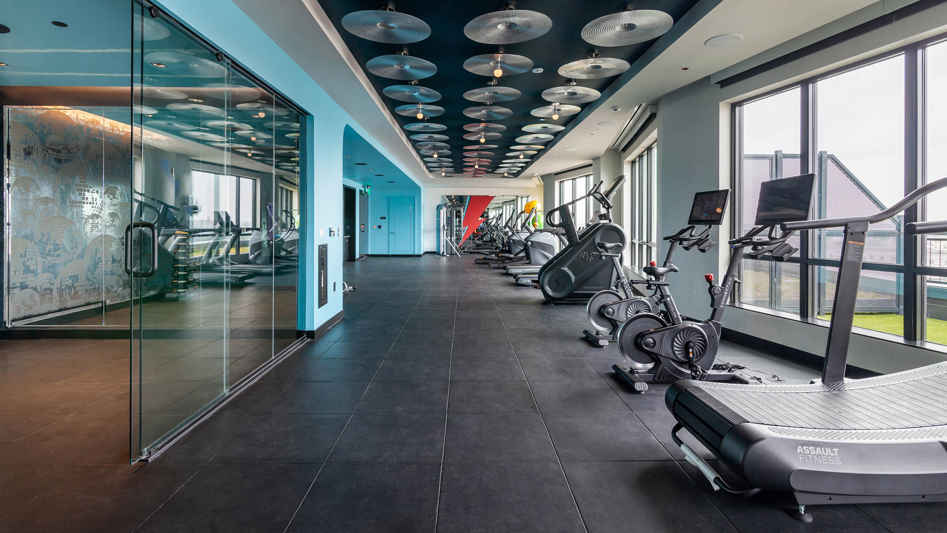 Gym at Reverb Apartments (1 of 2)
