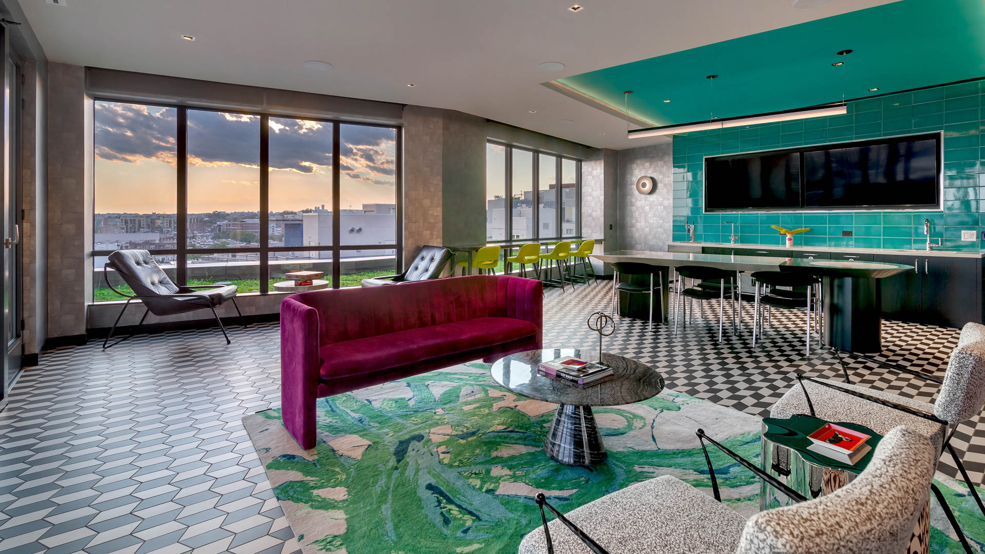 Lounge at Reverb Apartments (4 of 4)