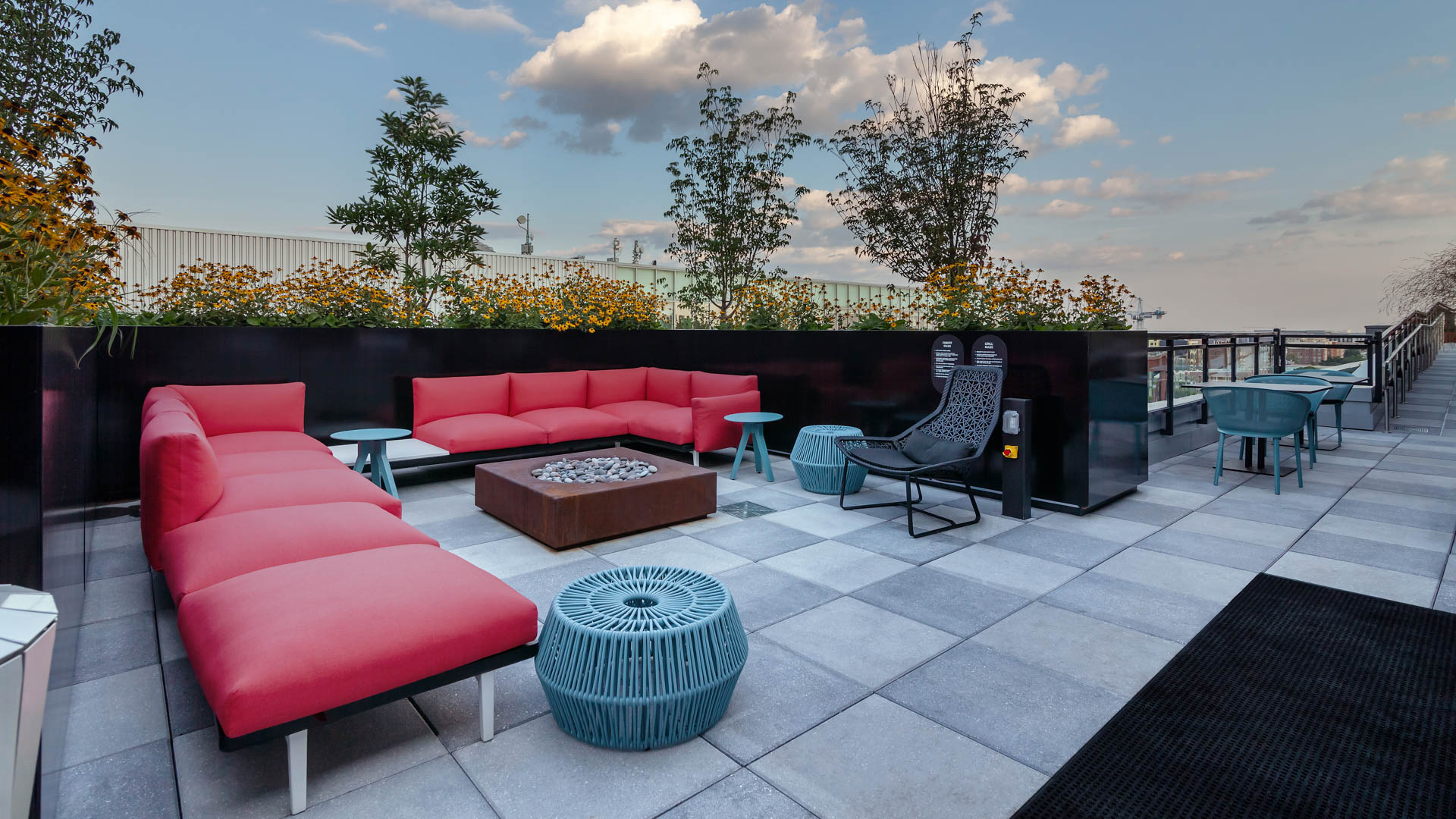 Roof deck at Reverb Apartments (3 of 3)