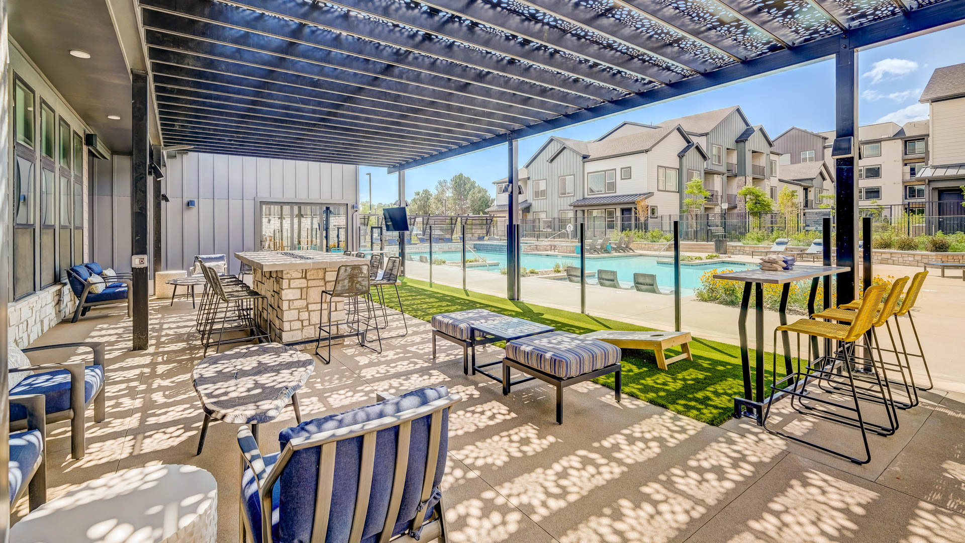 Grill area at Savanna Nine Mile Apartments (1 of 2)