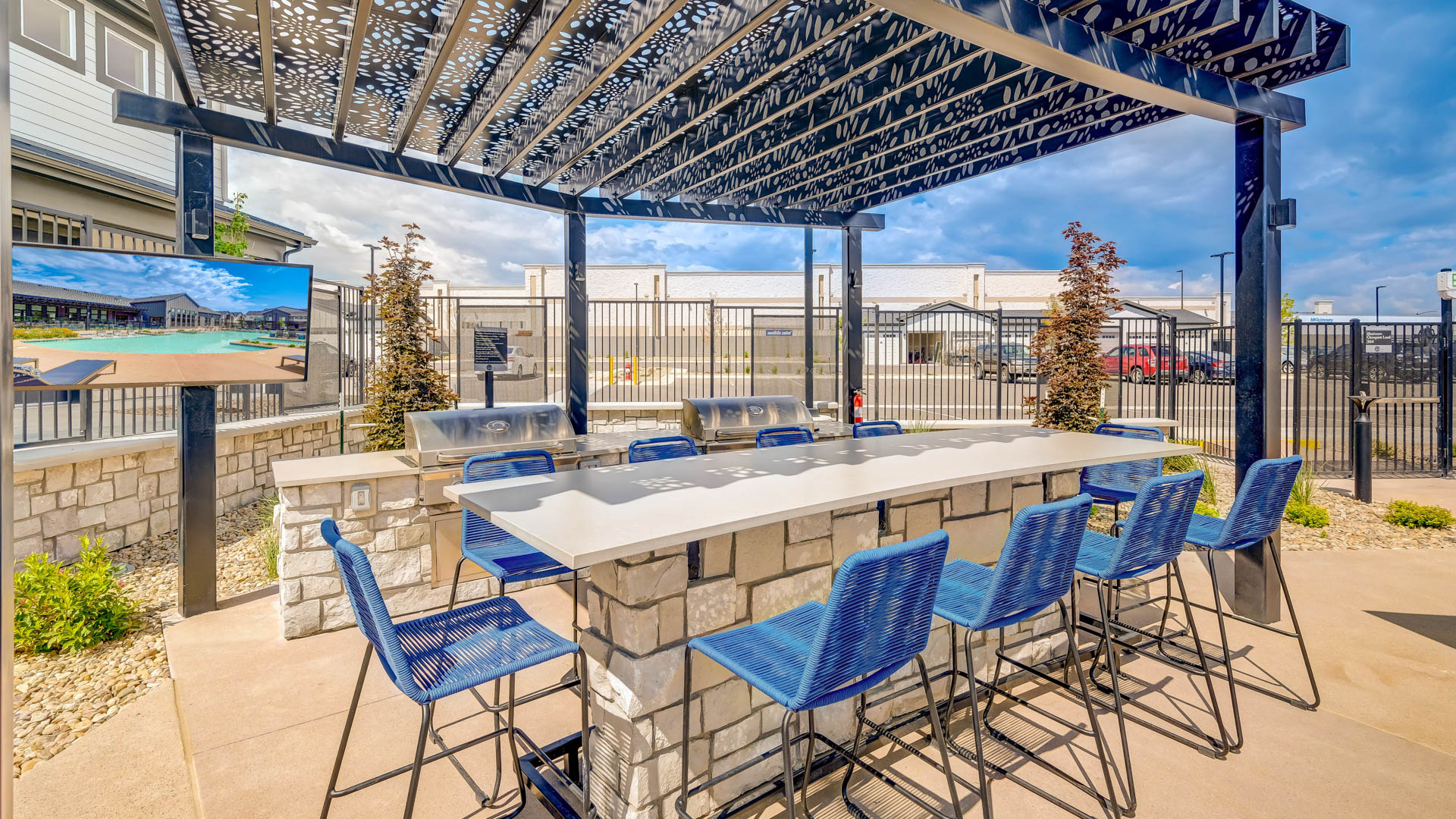 Grill area at Savanna Nine Mile Apartments (2 of 2)