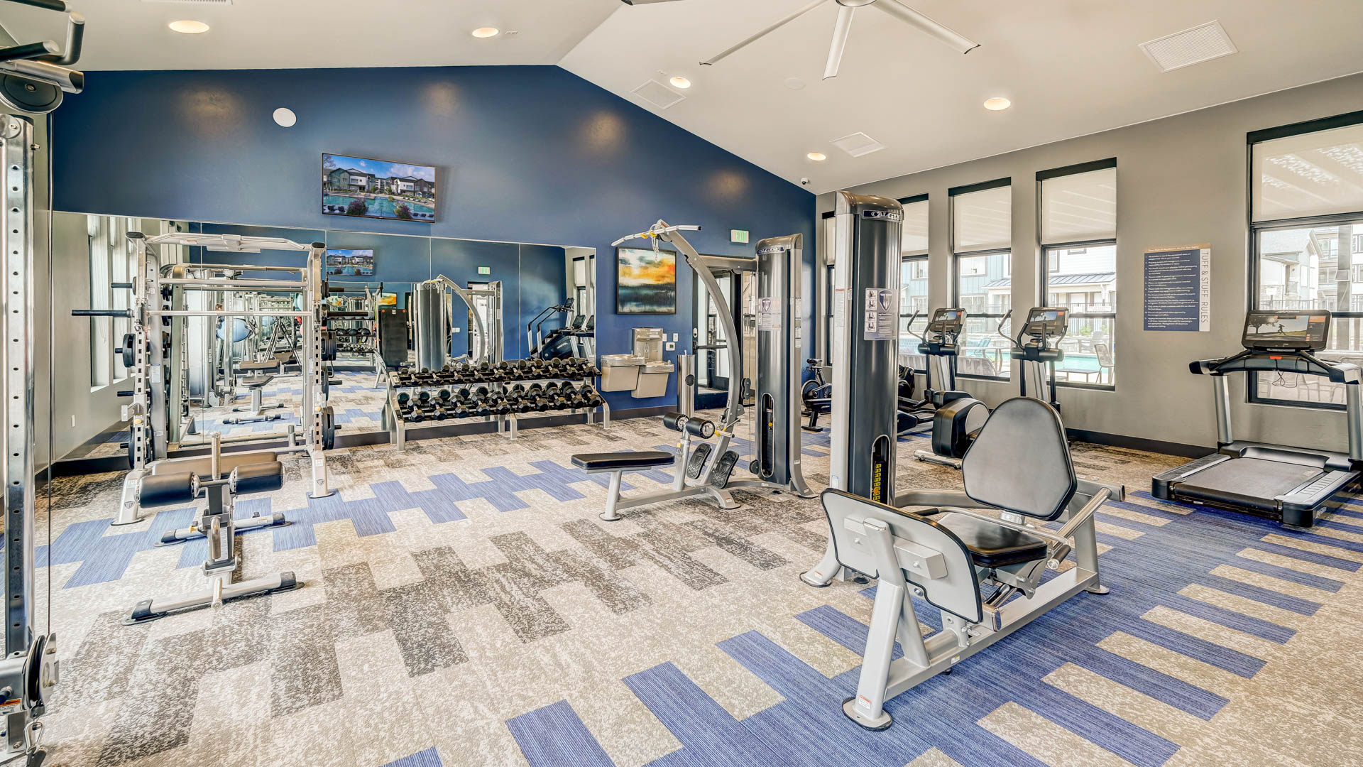 Gym at Savanna Nine Mile Apartments (2 of 2)
