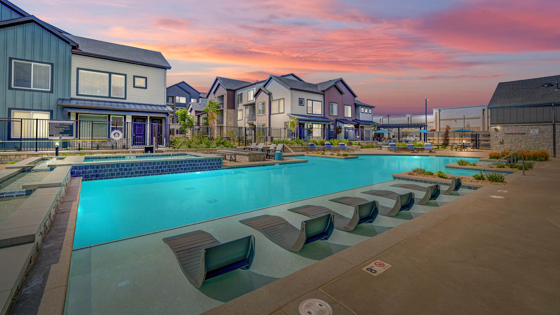 Pool at Savanna Nine Mile Apartments (2 of 3)