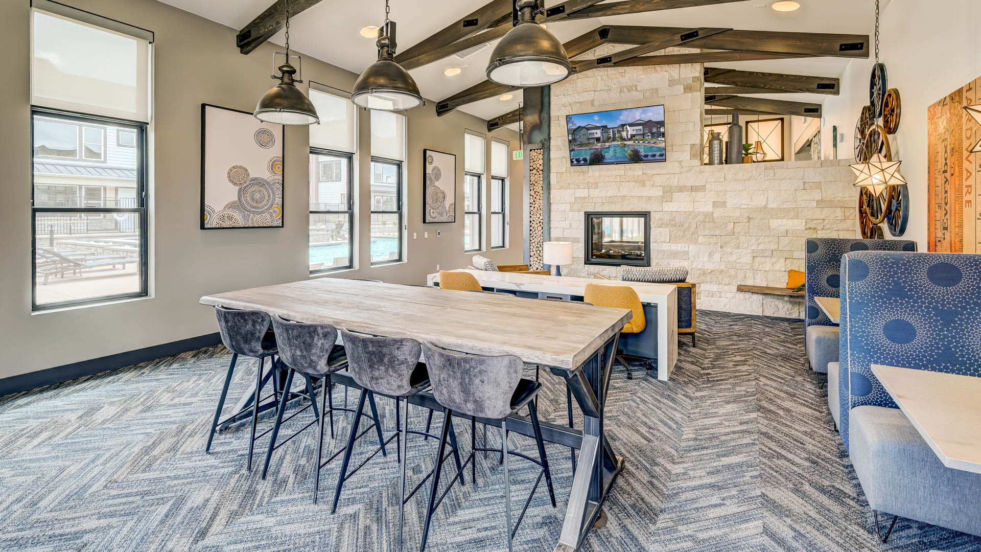 Lounge at Savanna Nine Mile Apartments (3 of 3)