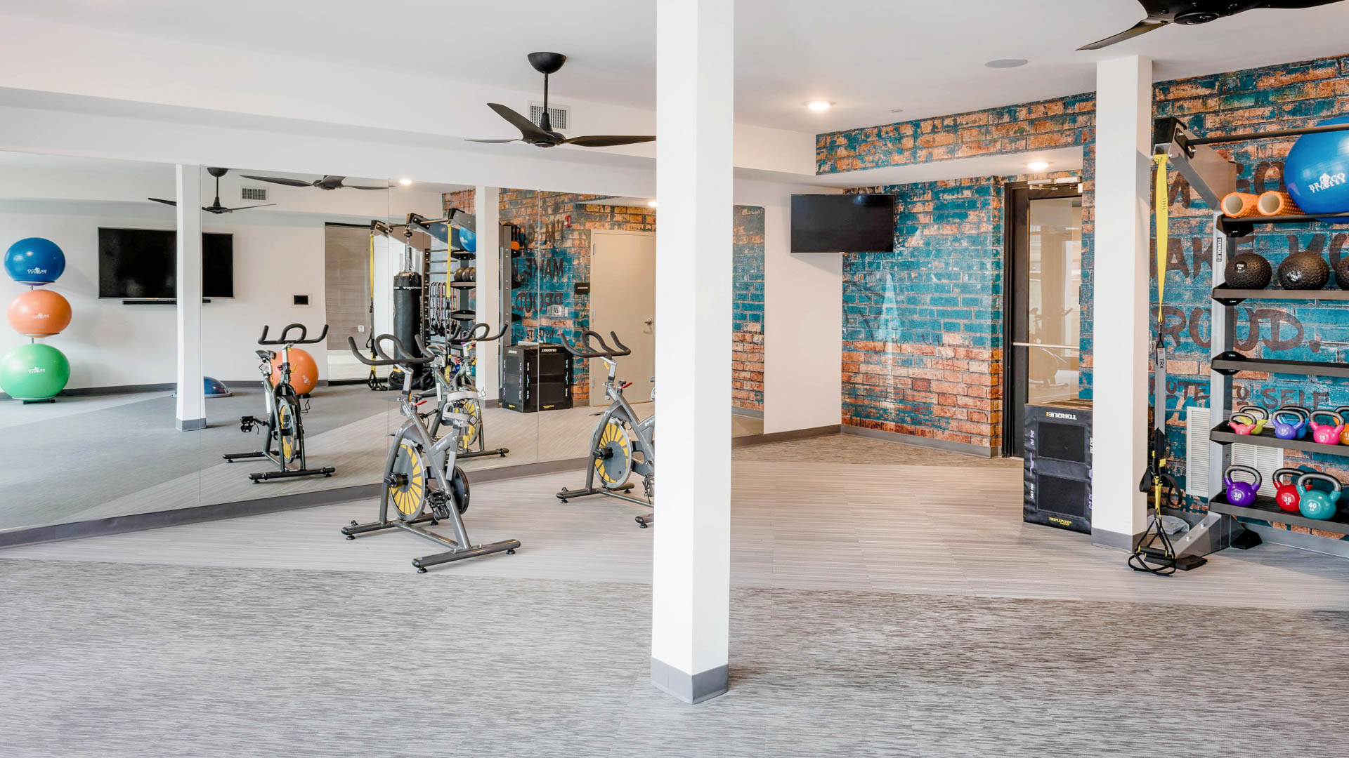 Gym at The Baxter Apartments (2 of 2)