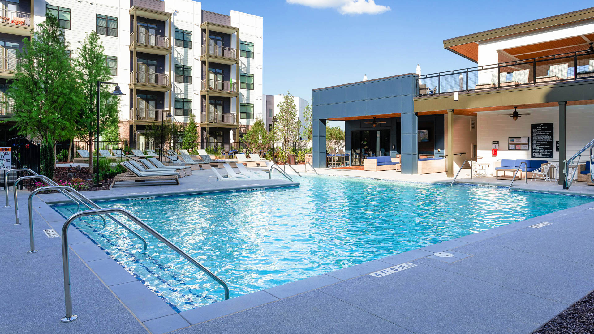 Pool at The Baxter Apartments (2 of 4)