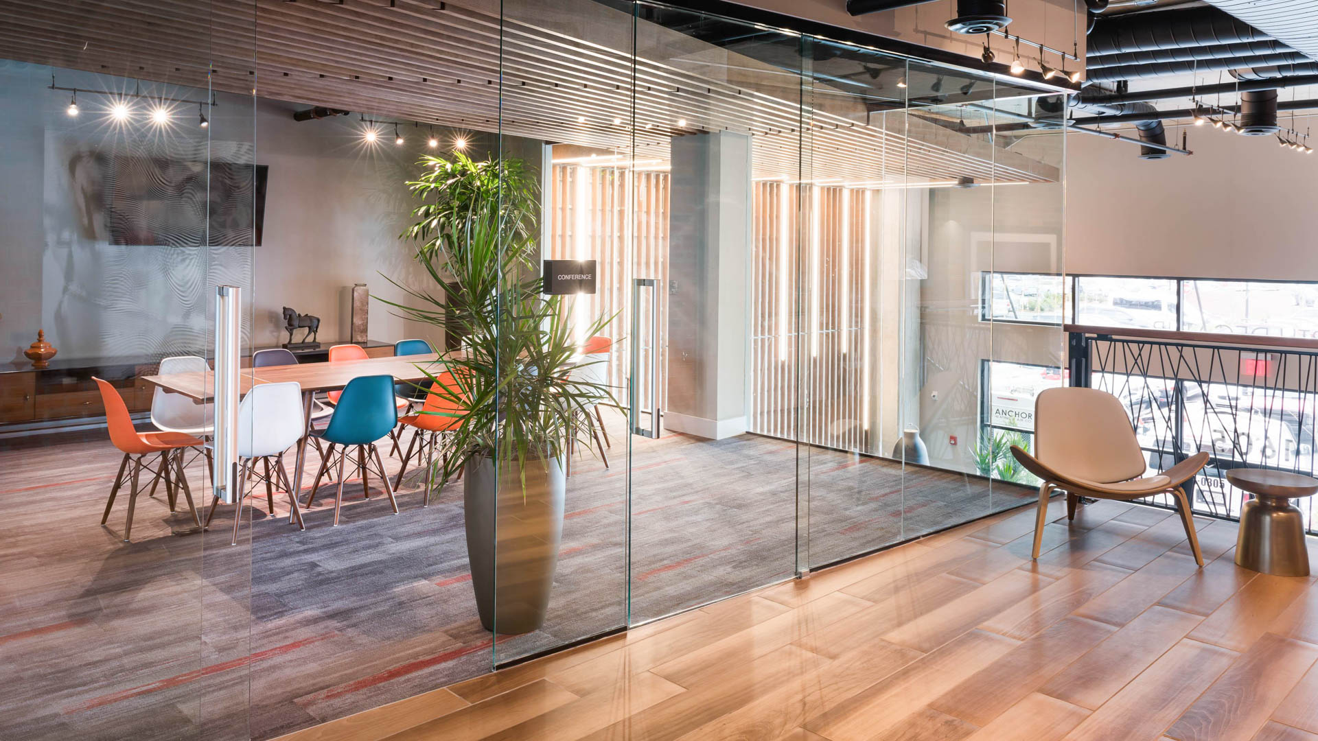 Work space at The Baxter Apartments
